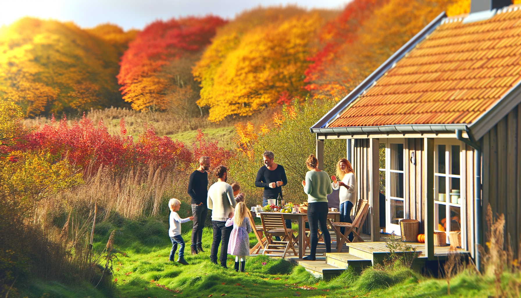 Ferieboom i Danmark: efterårsferien fylder sommerhusene