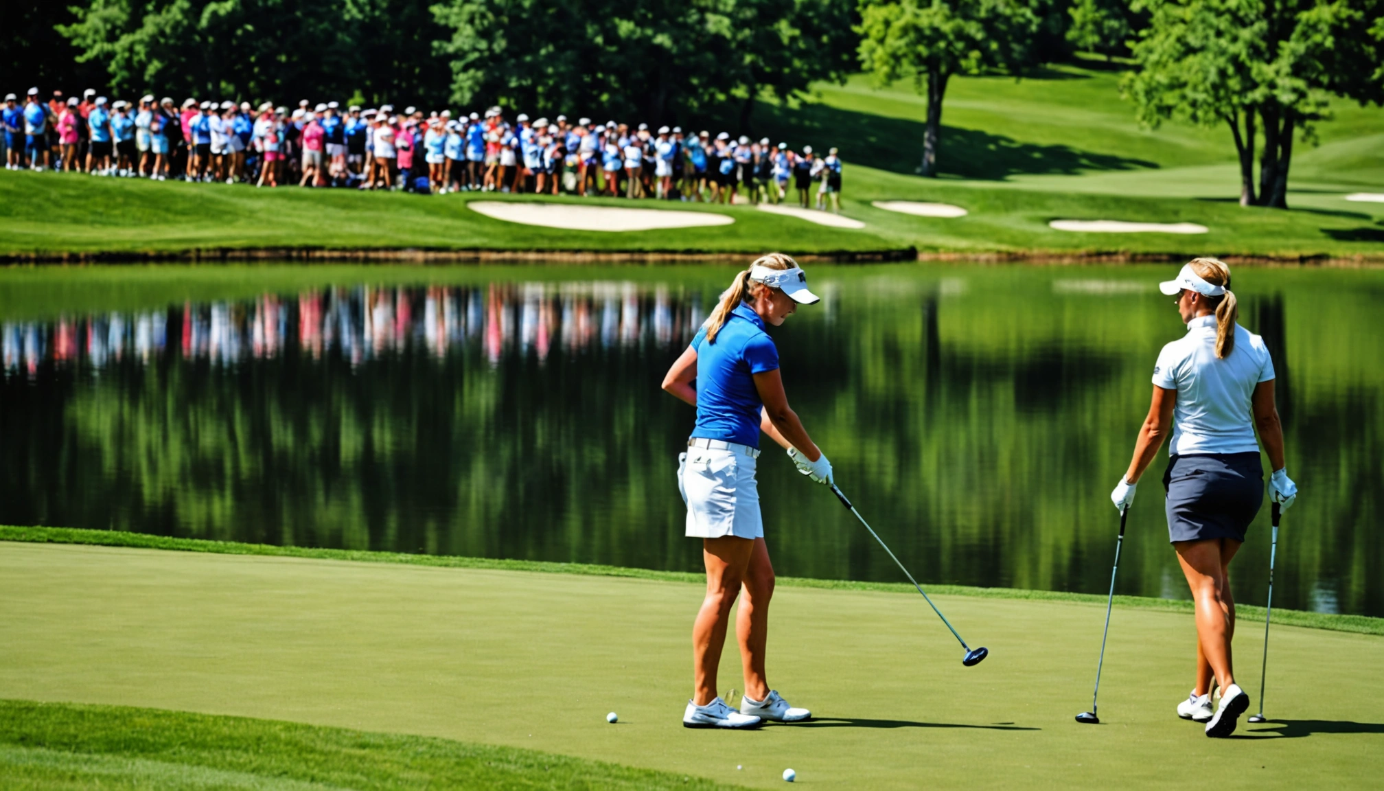 Charley Hull And Lottie Woad Impress At Kroger Queen City Championship