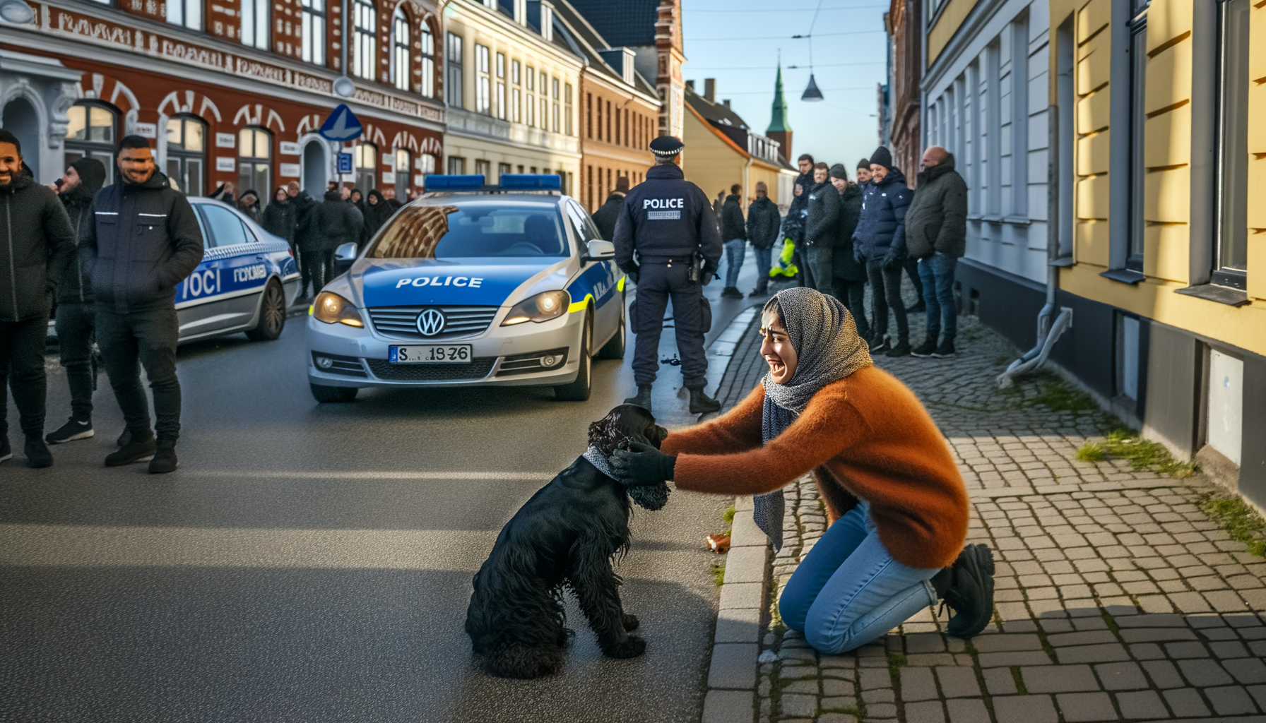 Cecilie genforenet med sin hund efter biltyveri i Aalborg