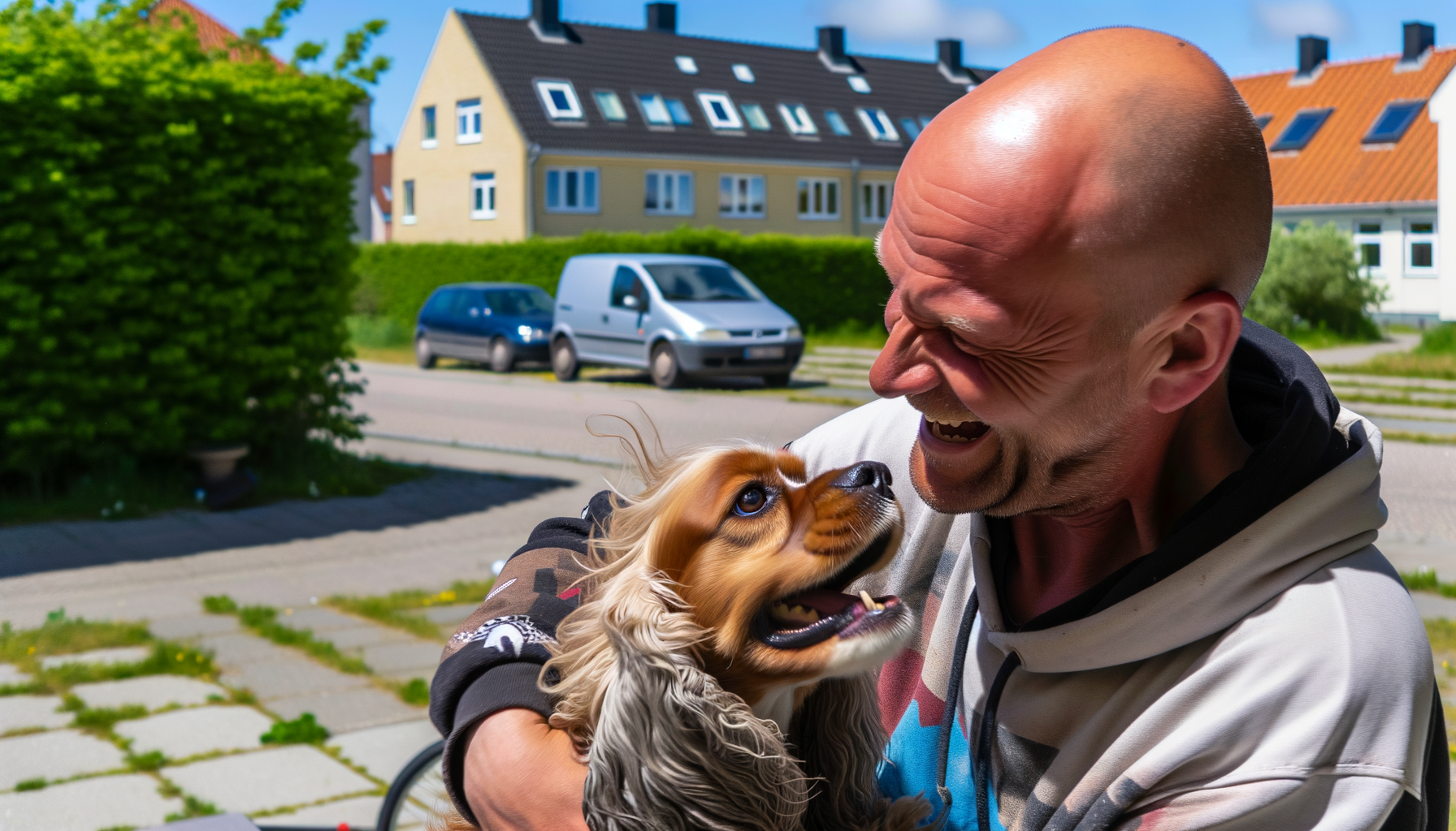 Lettet ejer genforenet med hund efter biltyveri i Aalborg