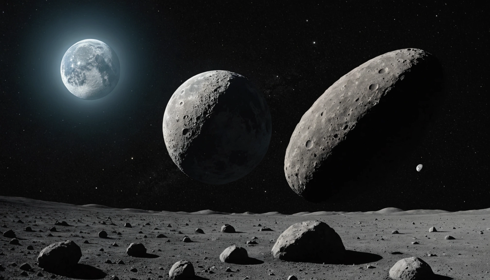 Asteroiden 2024 YR4: truslen mod månen og rumskrot