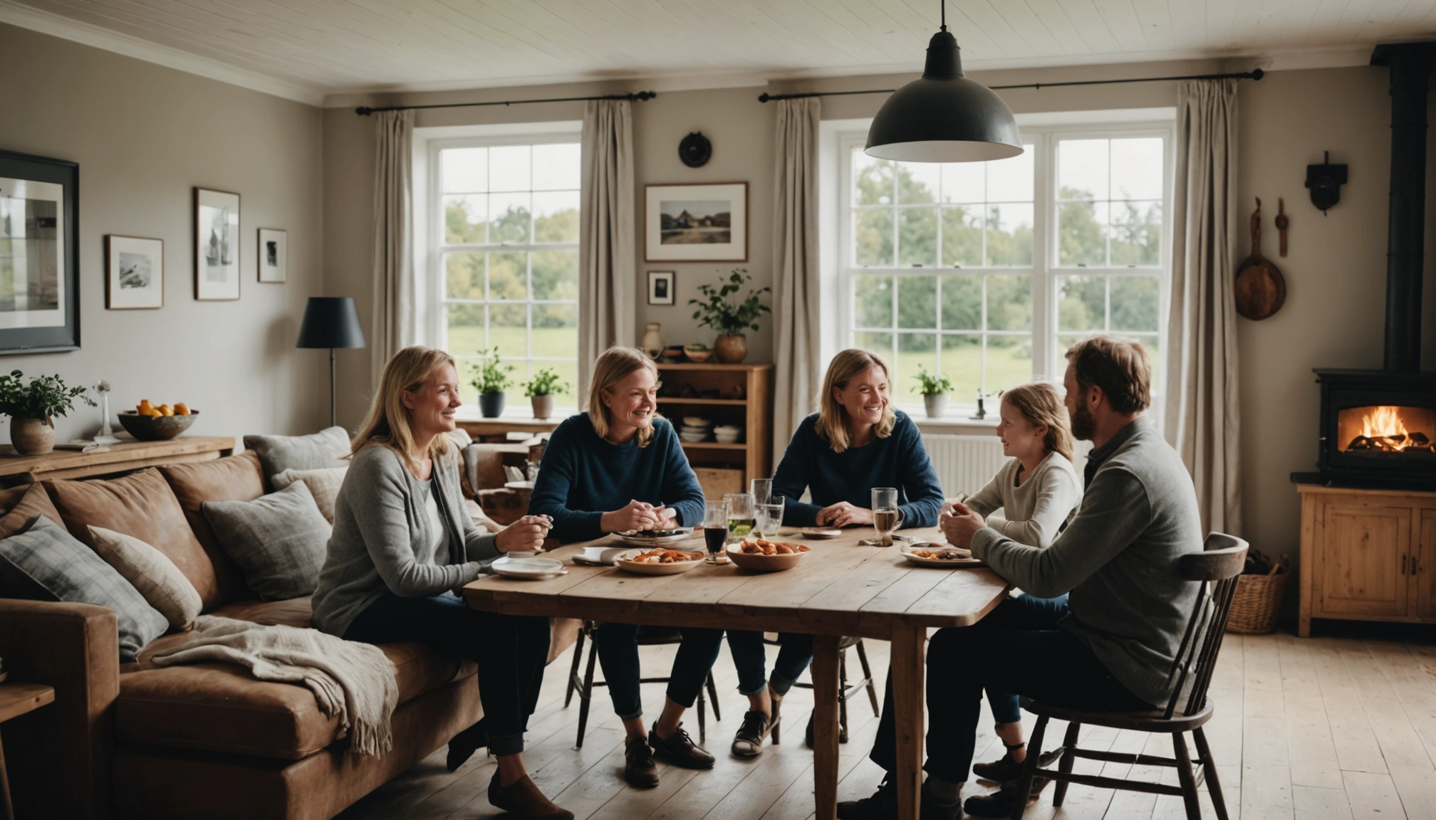Flere generationer flytter sammen i Danmark