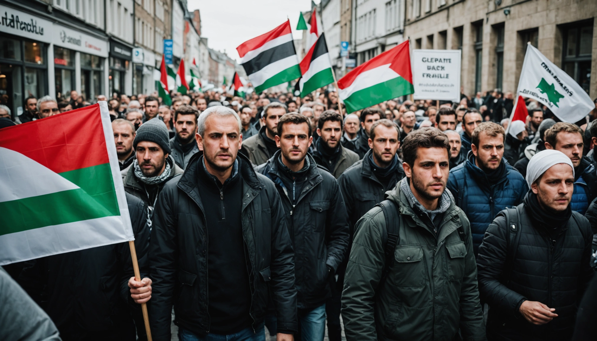 Pro-palæstinensiske demonstrationer truer dansk demokrati