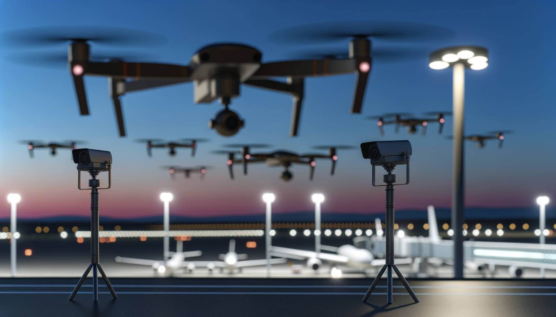 Droner over Københavns Lufthavn skaber sikkerhedsbekymringer