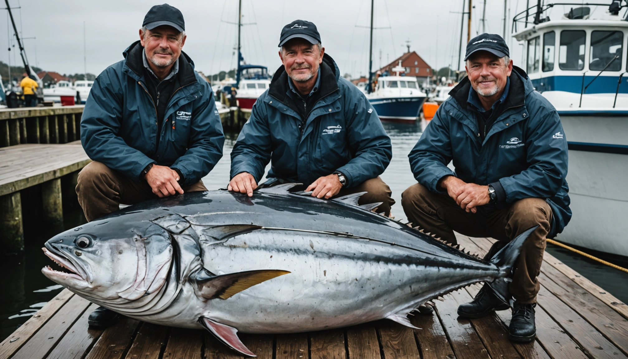 Ny rekord: gigantisk tun fanget ved Gilleleje