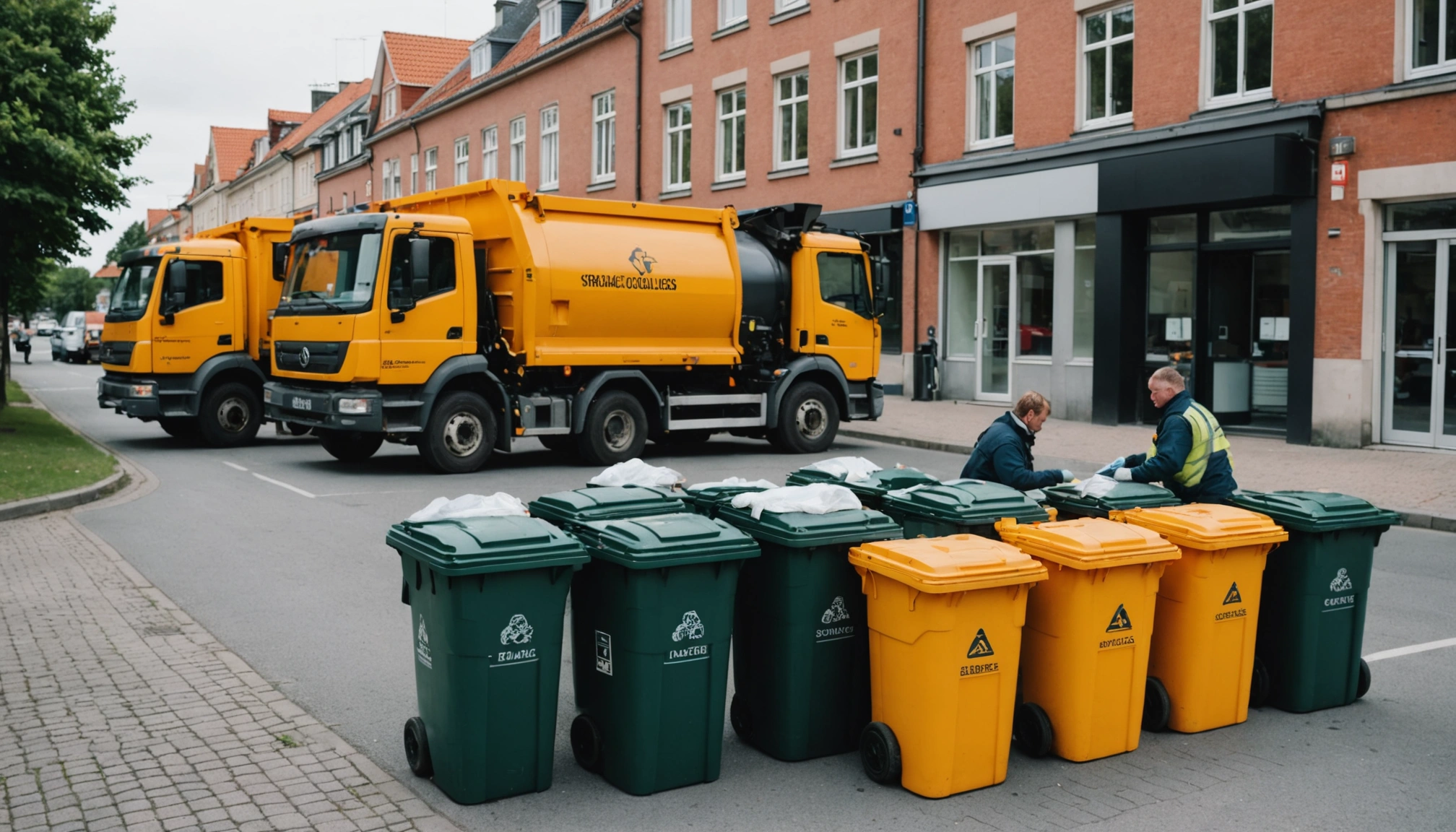 Skraldemænd i Randers strejker på grund af arbejdspres og stress