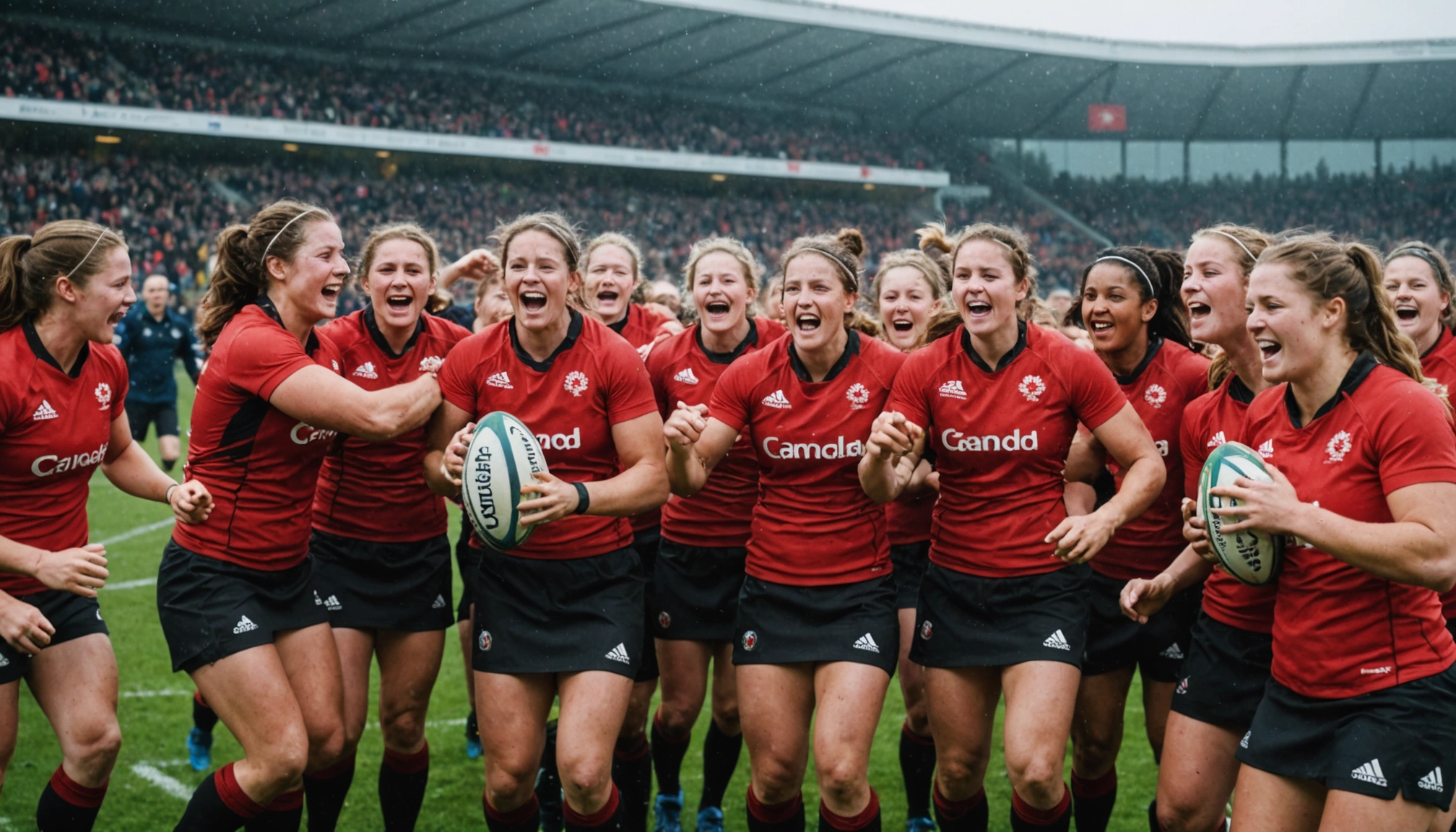 Canada stuns New Zealand to reach women's rugby final