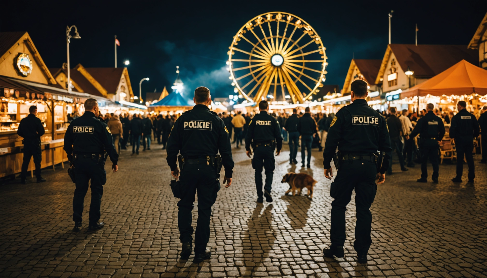 Dramatisk skud- og bombedrama ved oktoberfest i München