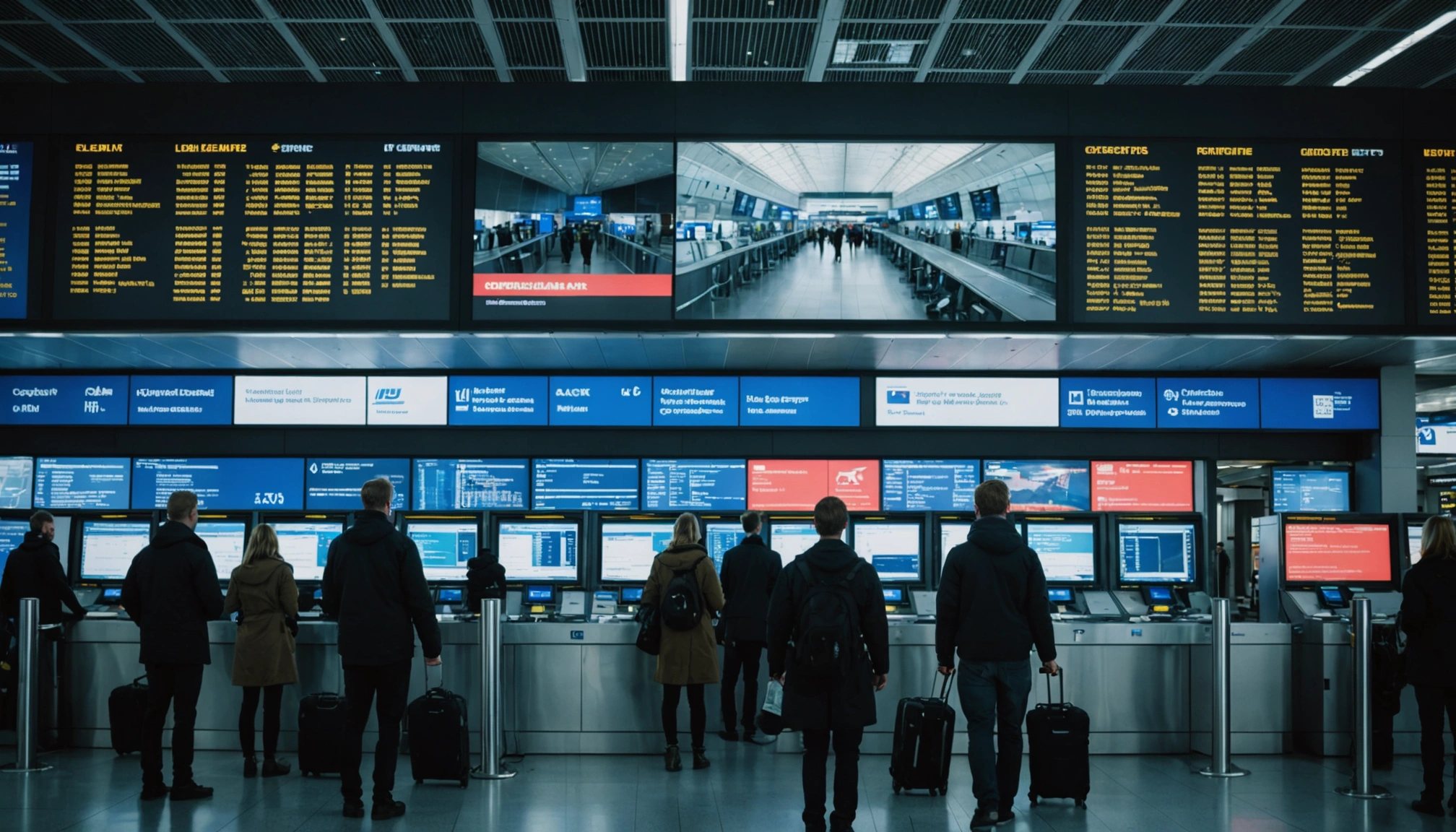 Cyberangreb skaber aflysninger i københavns lufthavn søndag