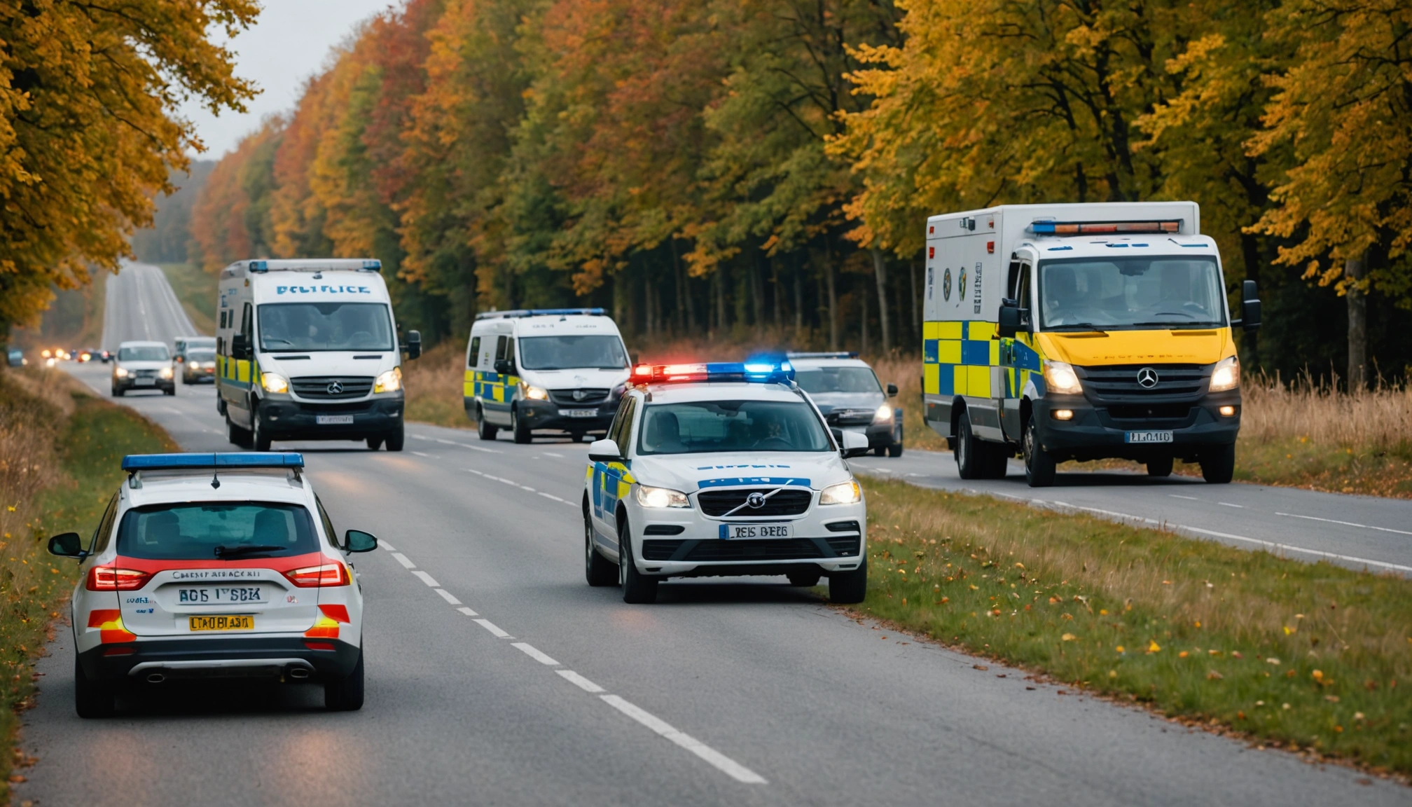 Alvorligt færdselsuheld på Aabenraavej ved Tønder