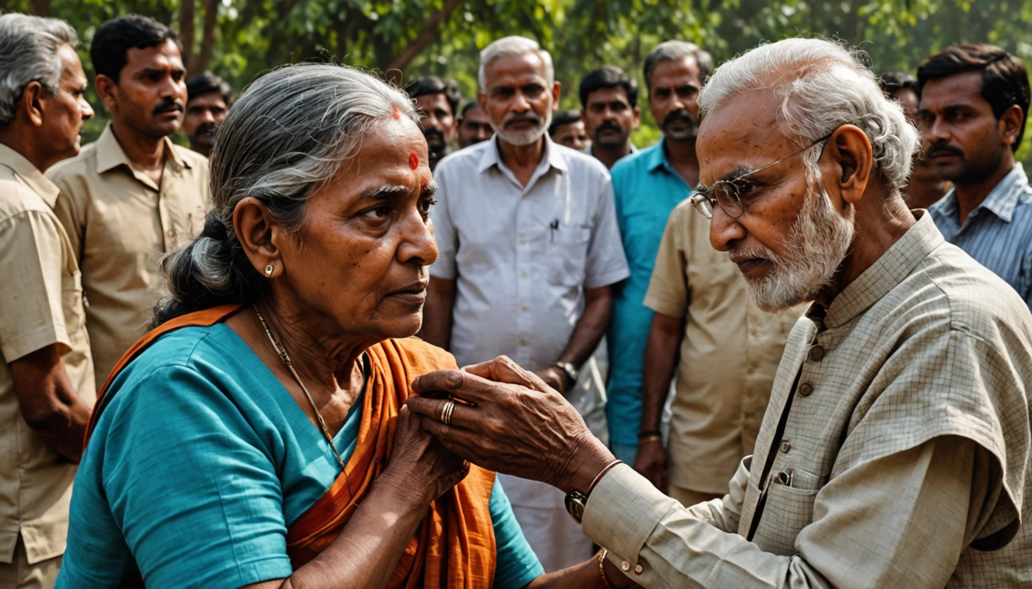 Indiens premierministers mor genopstået med AI skaber politisk storm