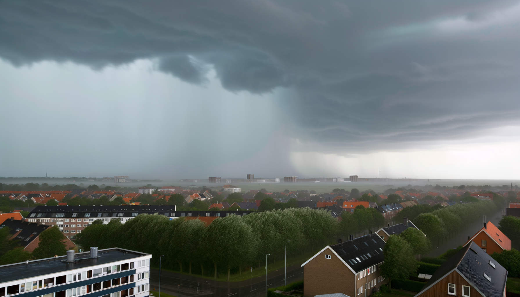 Dmi varsler voldsomt vejr over hele Danmark i weekenden