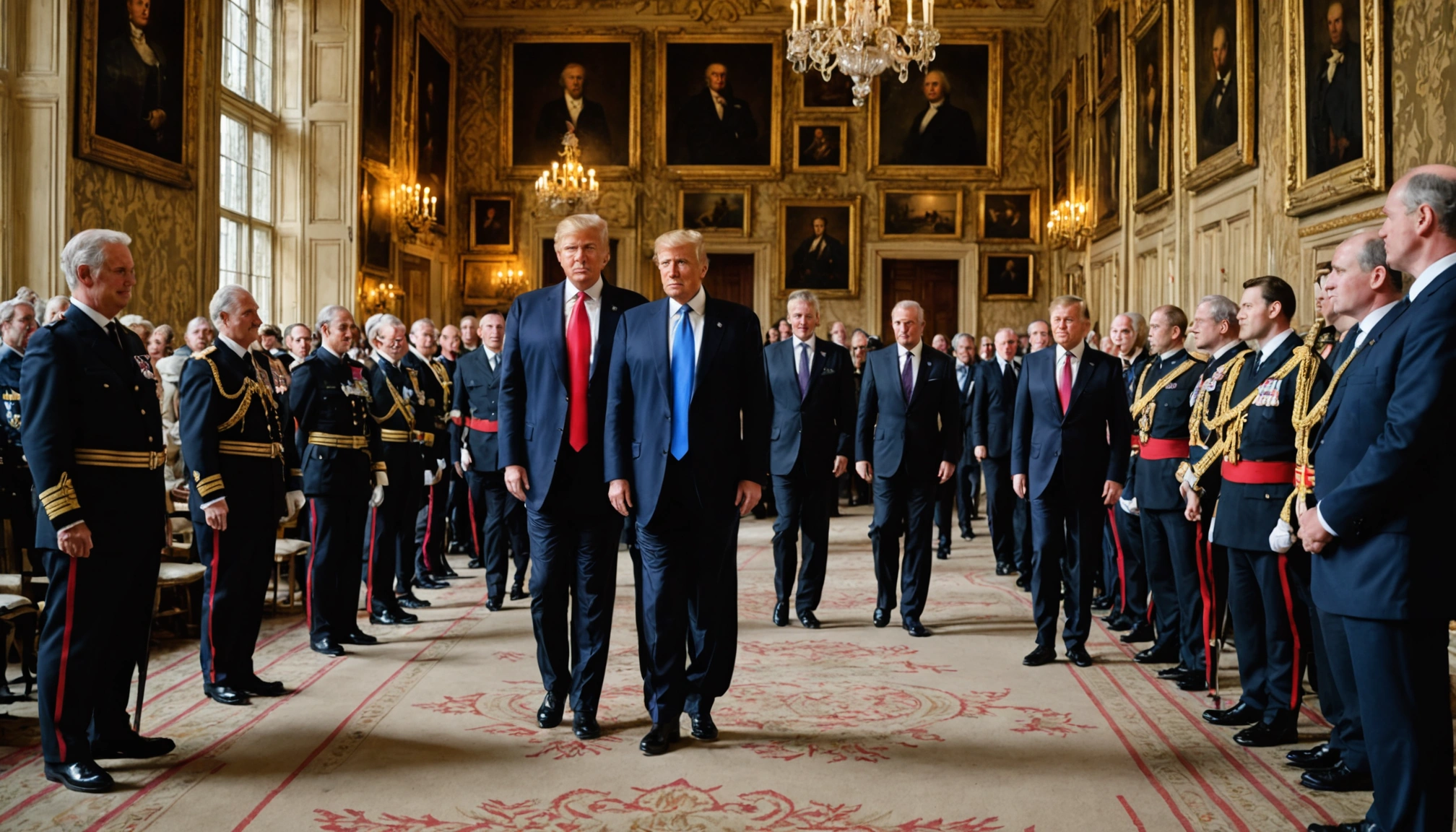 Donald Trumps fascination for det britiske kongehus