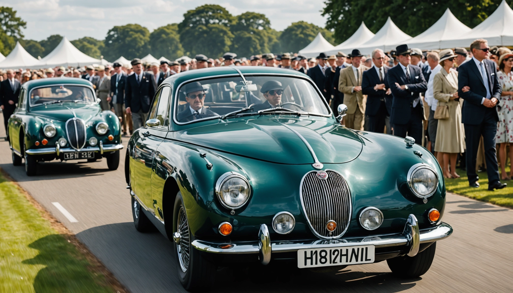 Rowan Atkinson Returns To Goodwood Revival In 1951 Jaguar