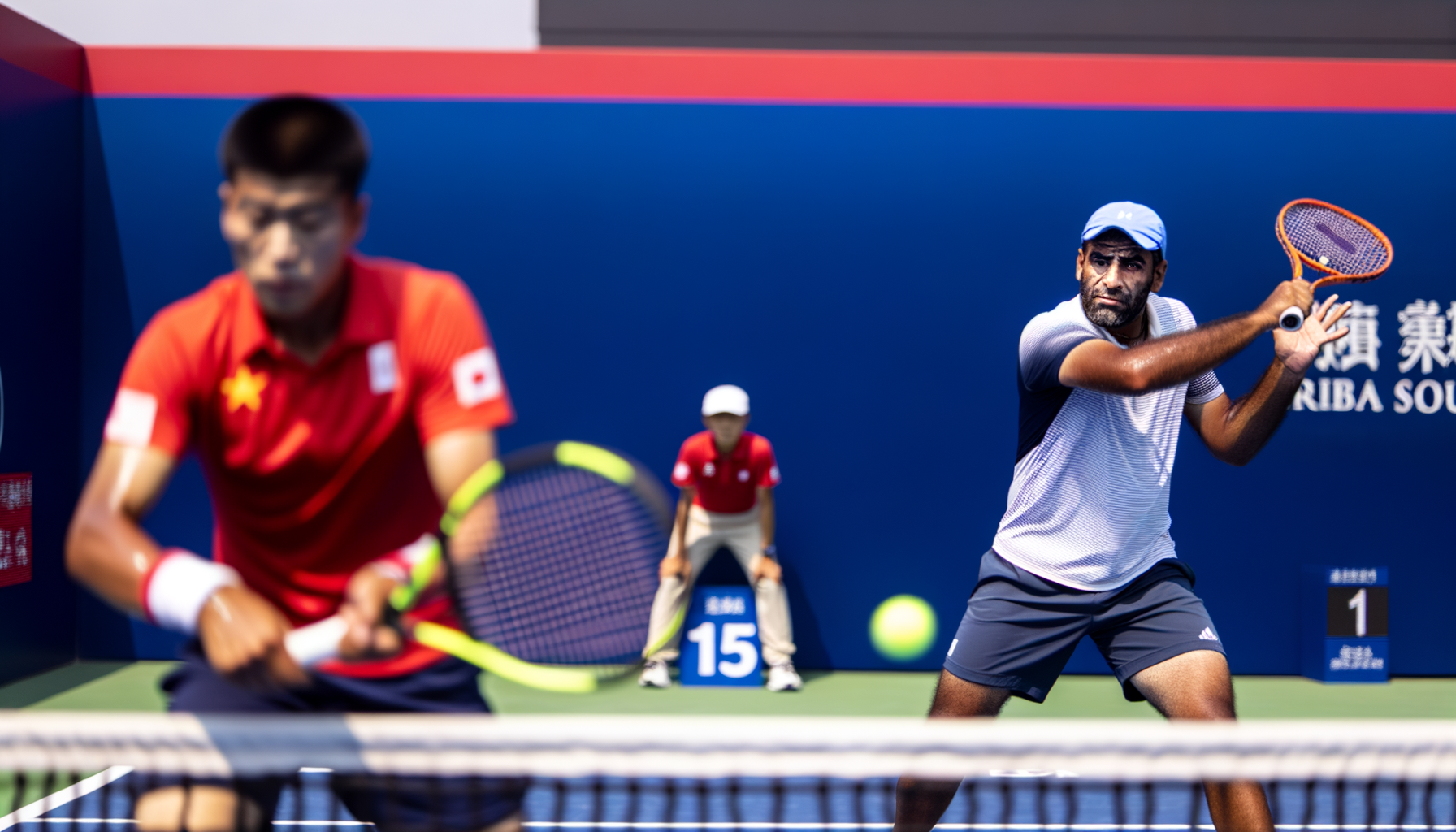 Tennis under hedebølge i Wuhan: en udfordring for spillerne