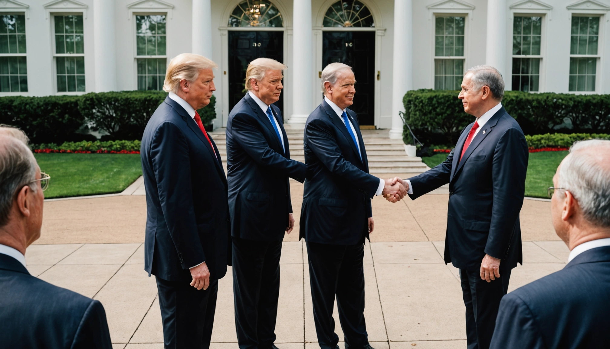 Netanyahu møder Trump om fredsplan for Gaza