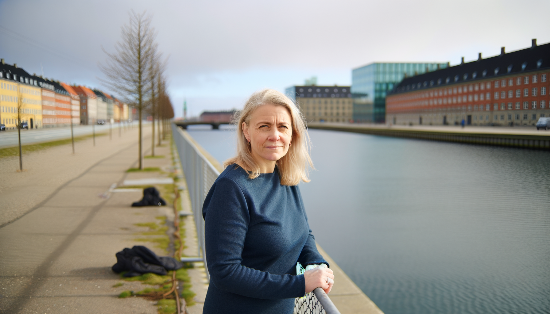 Anne Linnet og konflikten om afspærring på Holmen