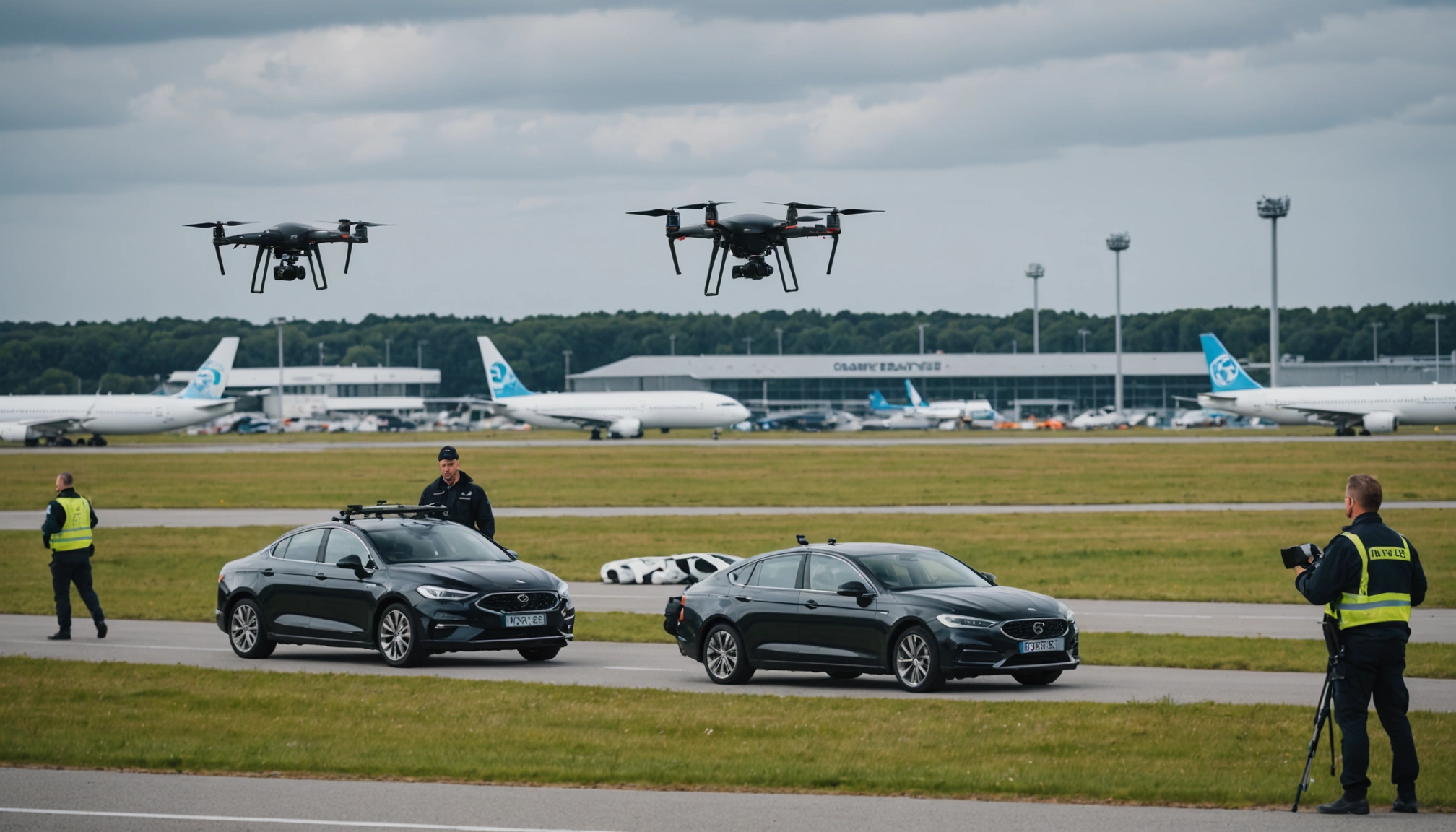 Nye initiativer mod dronefare ved Københavns Lufthavn