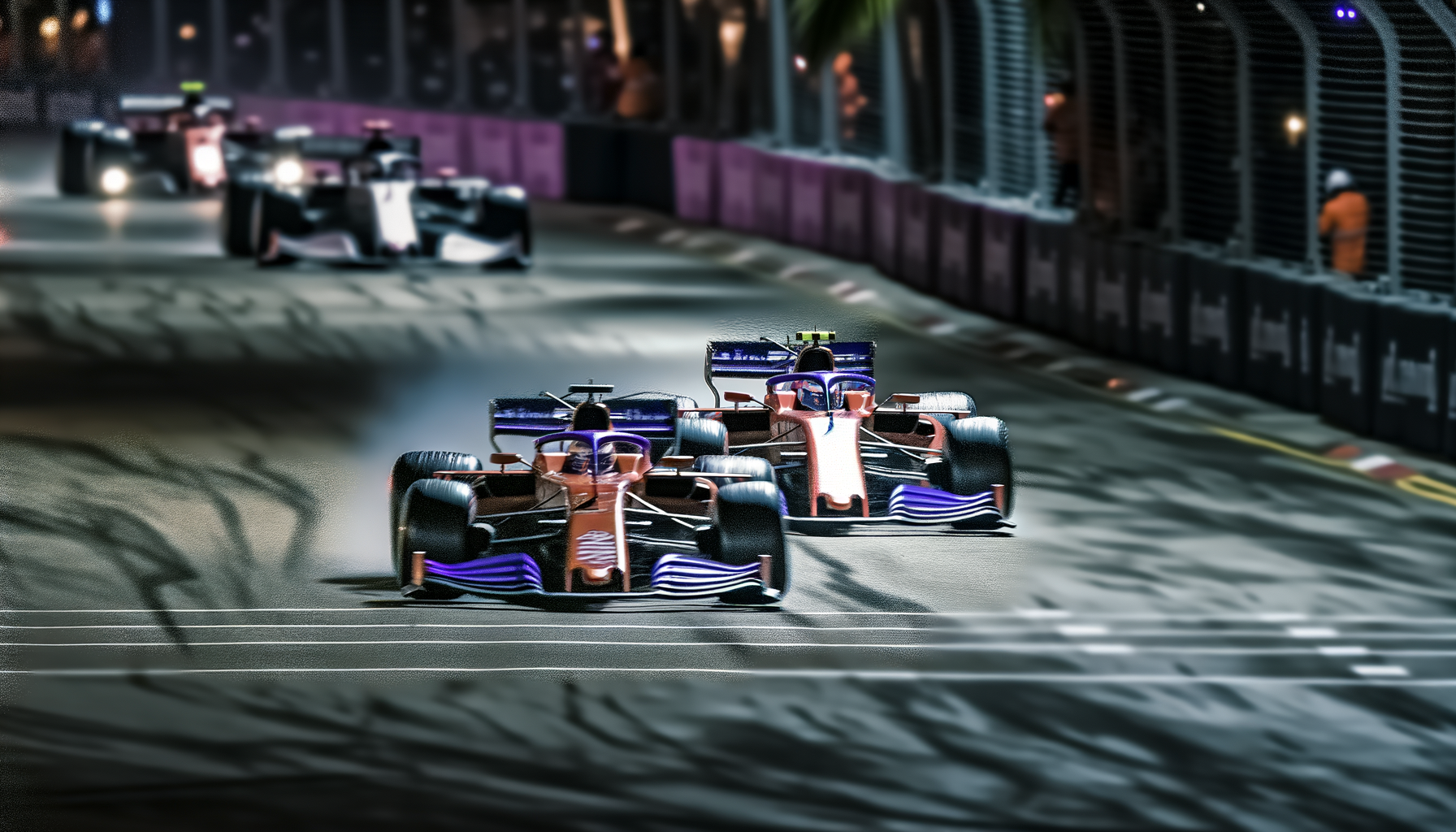 Lando Norris Defends First Lap Singapore GP Move Against Oscar Piastri