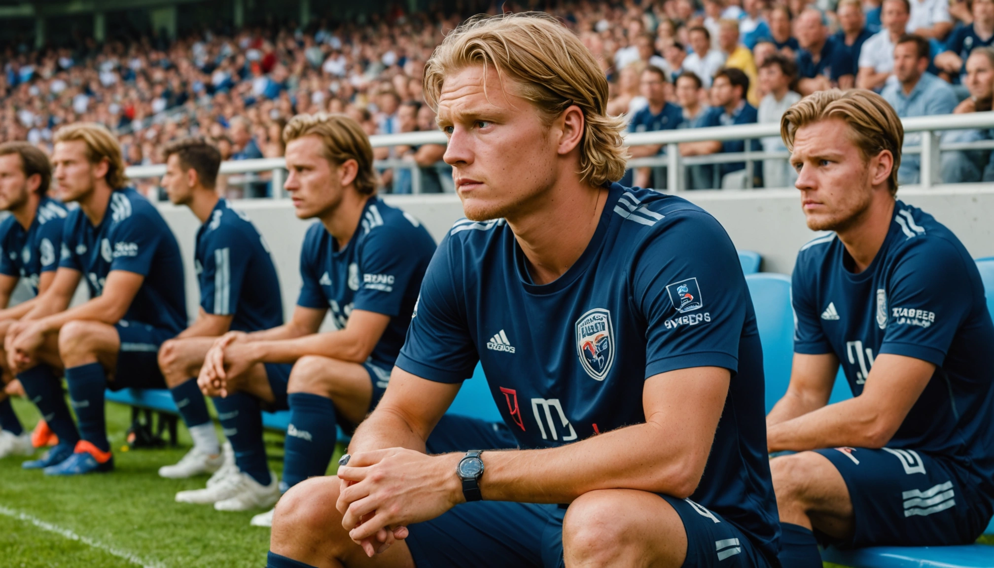 Kasper Dolberg og Skov Olsen ude med skader før VM-kvalifikationen
