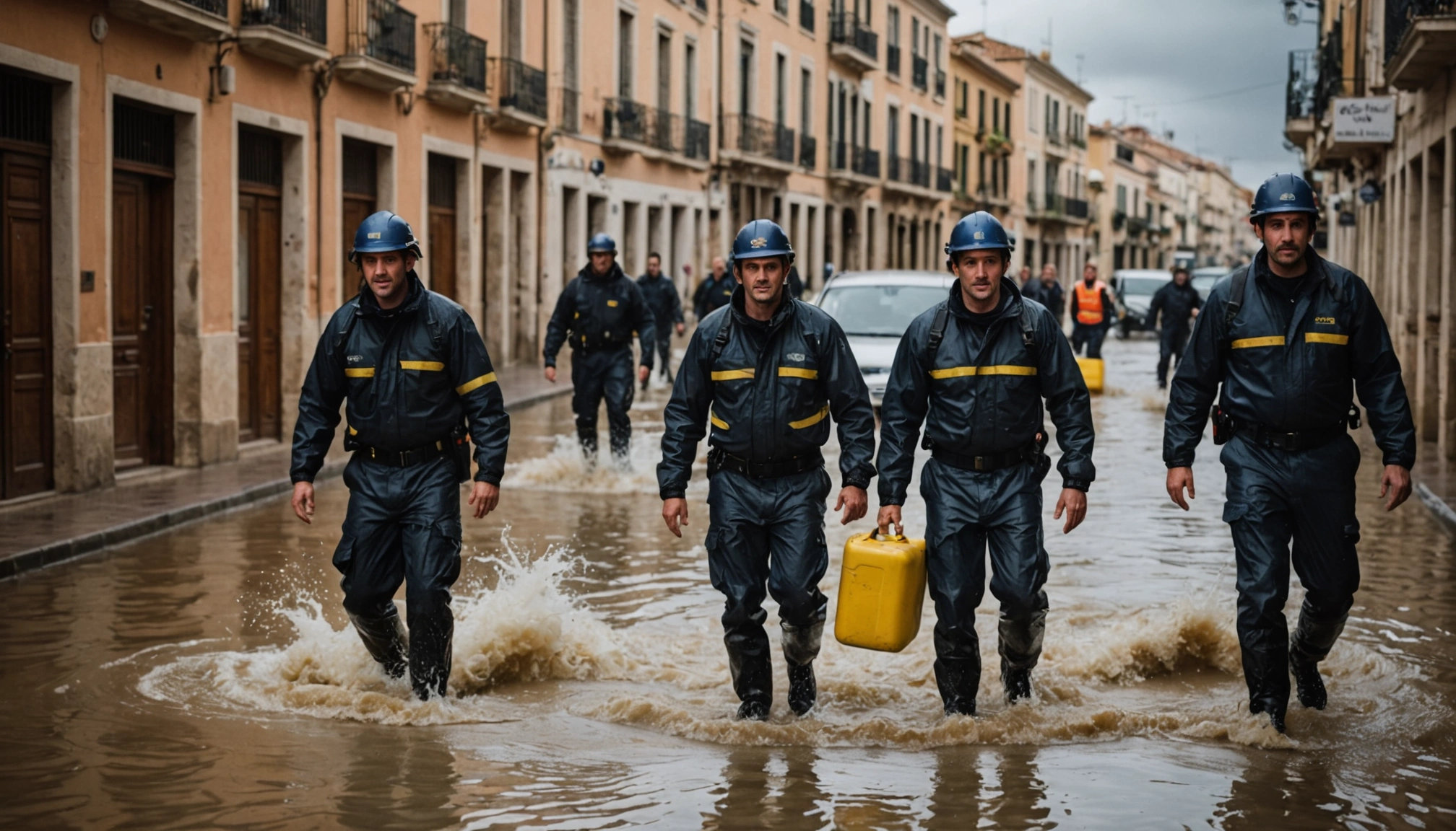 Ekstrem regn lammer store dele af Spanien i kølvandet på Gabrielle
