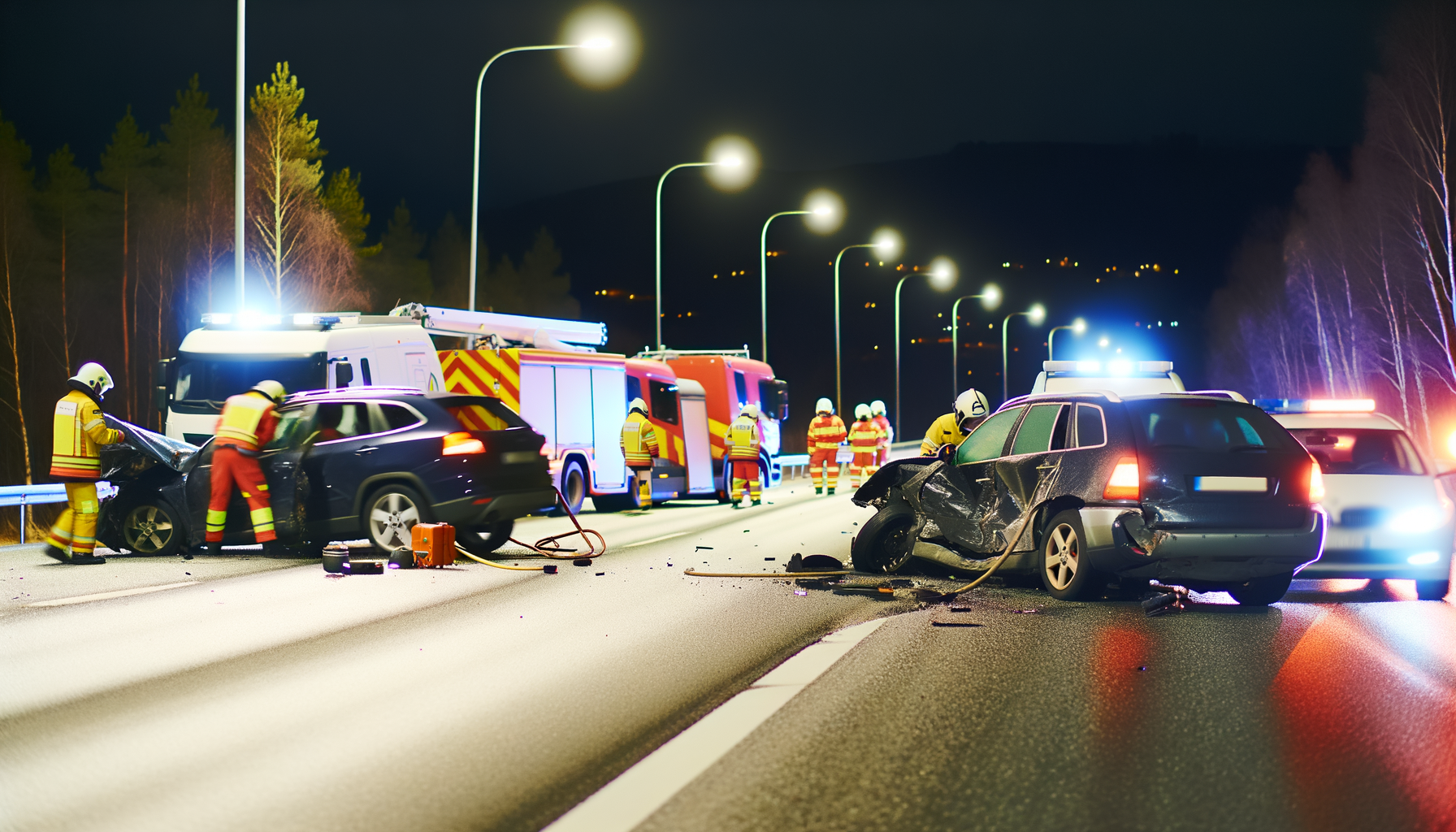 Alvorlig trafikulykke i Norge koster fem liv