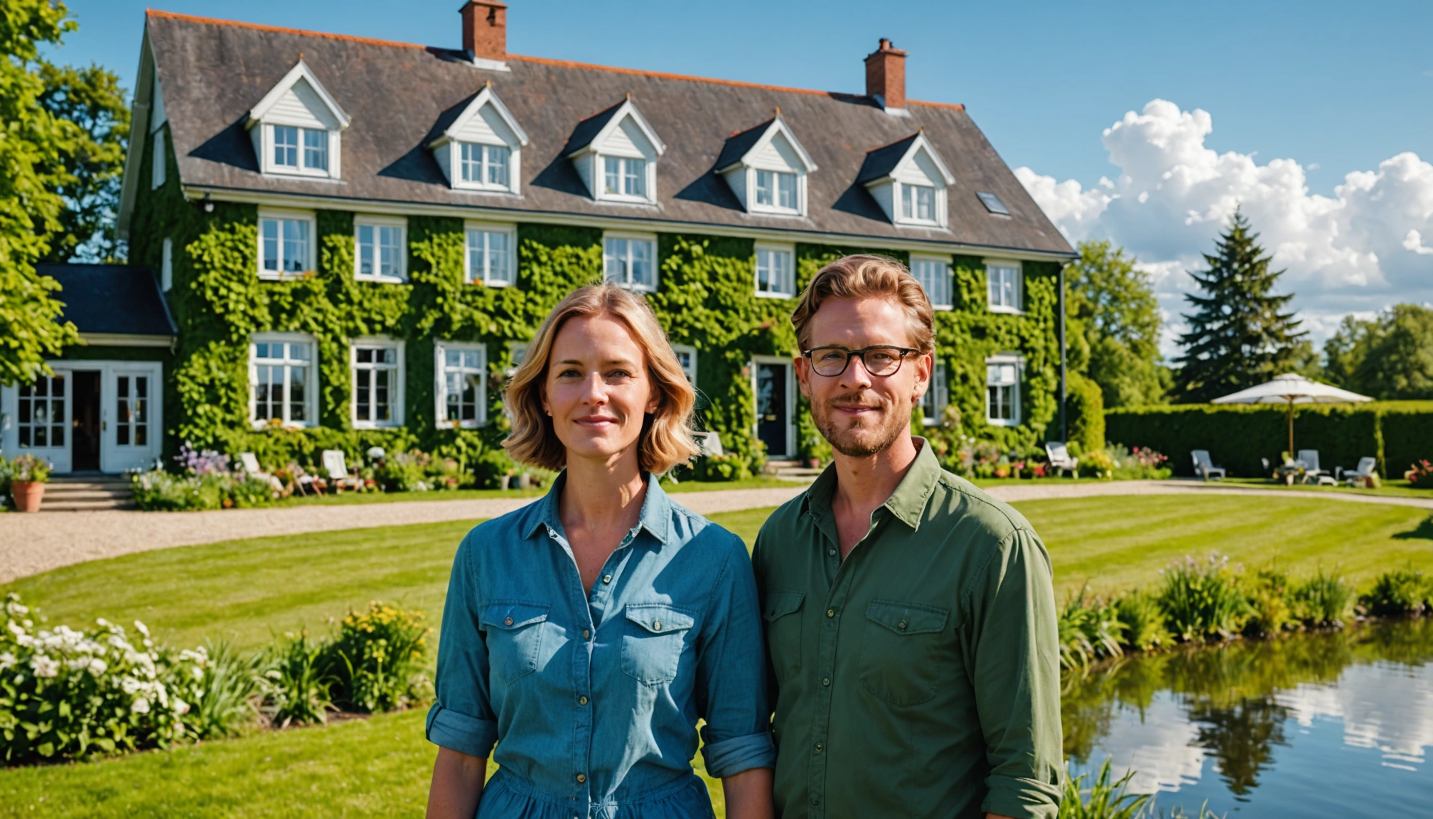 Casper og Isabel Christensen sælger stor gård i Tikøb