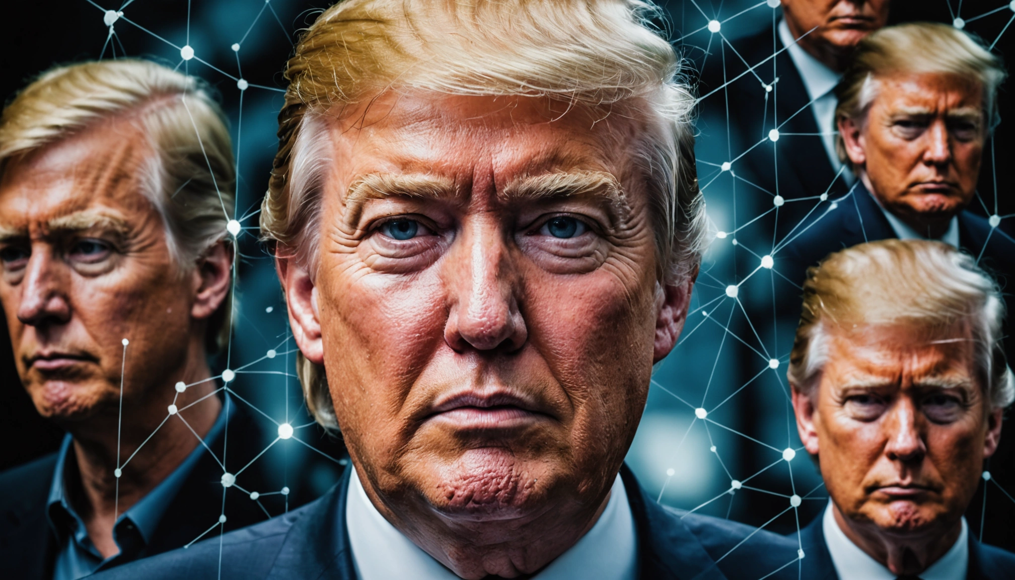 Manipulerede Trump-billeder og spekulationer om hans helbred