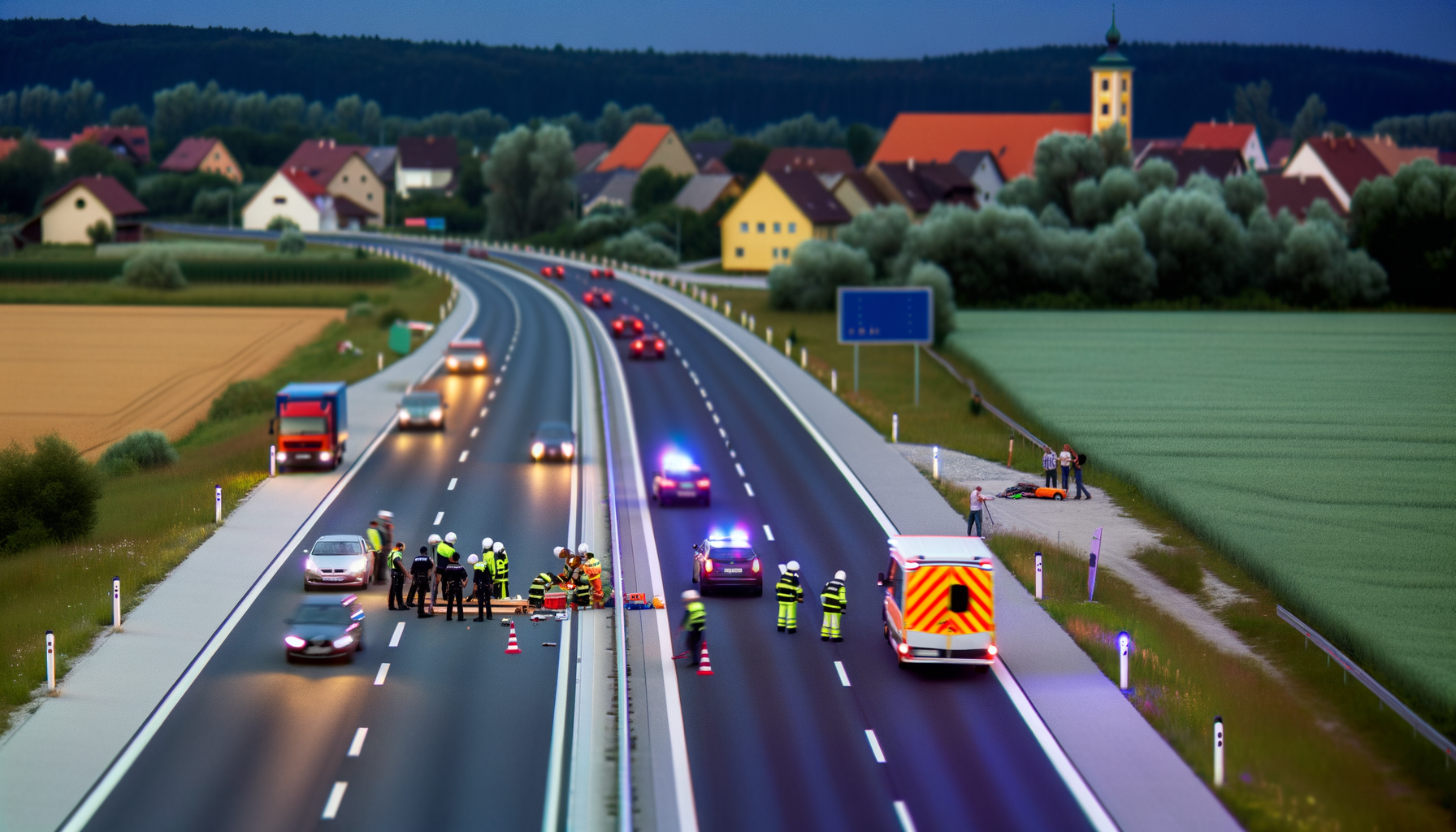 Person død i trafikulykke på sydmotorvejen nær rønnede