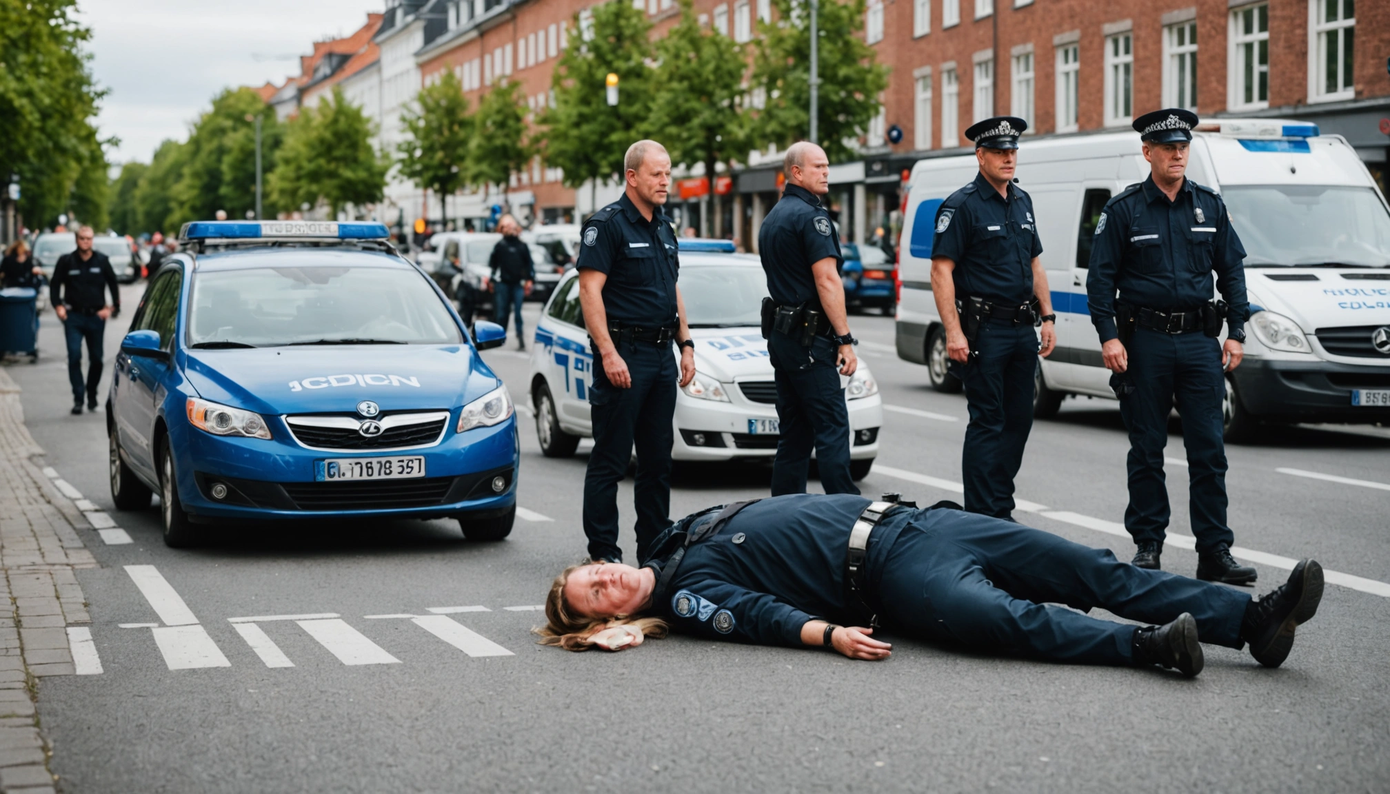 Voldsom ulykke i København: cyklist påkørt og fører flygtede