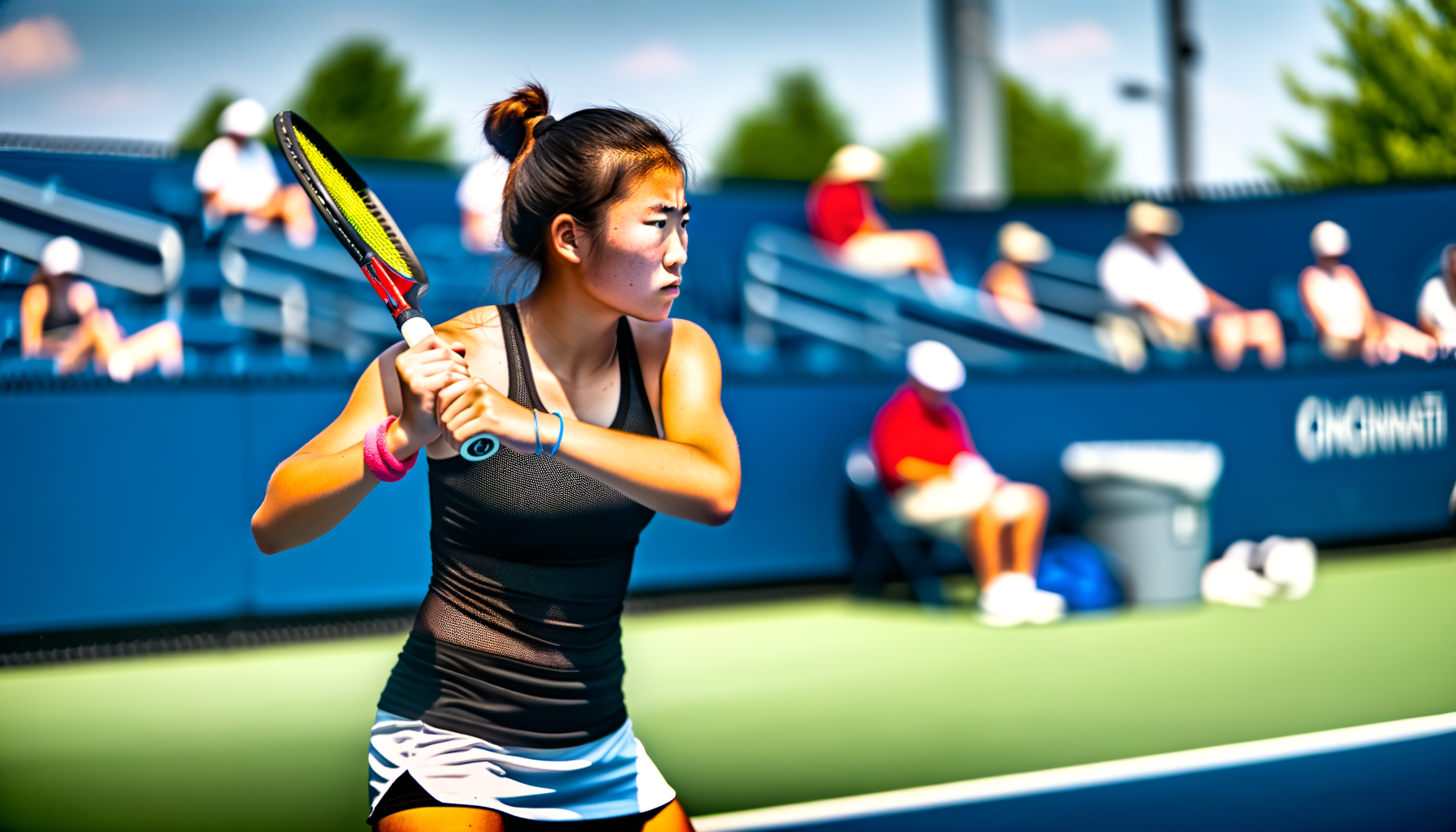 Emma Raducanu’s impressive fightback at Cincinnati Open