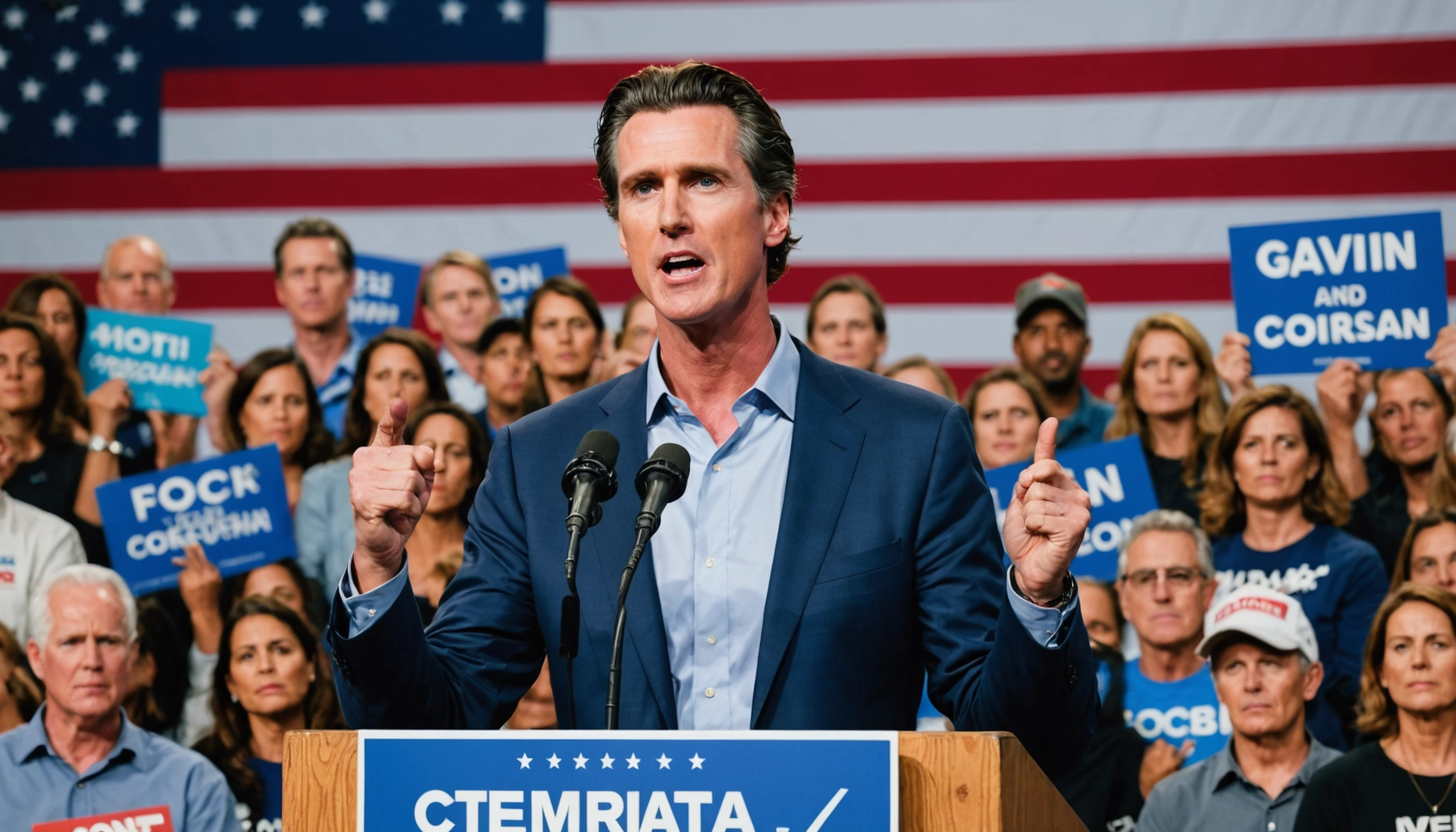 Gavin Newsom og kampen mod Trump: en ny tone i amerikansk politik