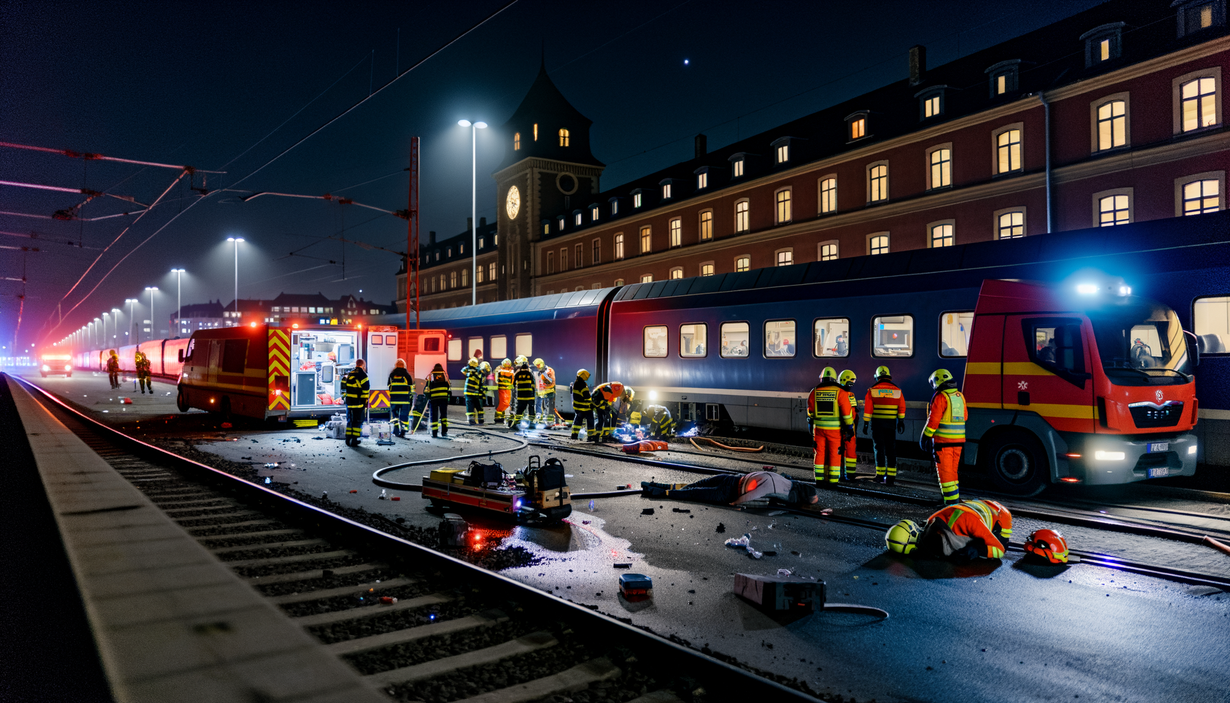 Togtrafik indstillet ved Aarhus H efter afsporet tog