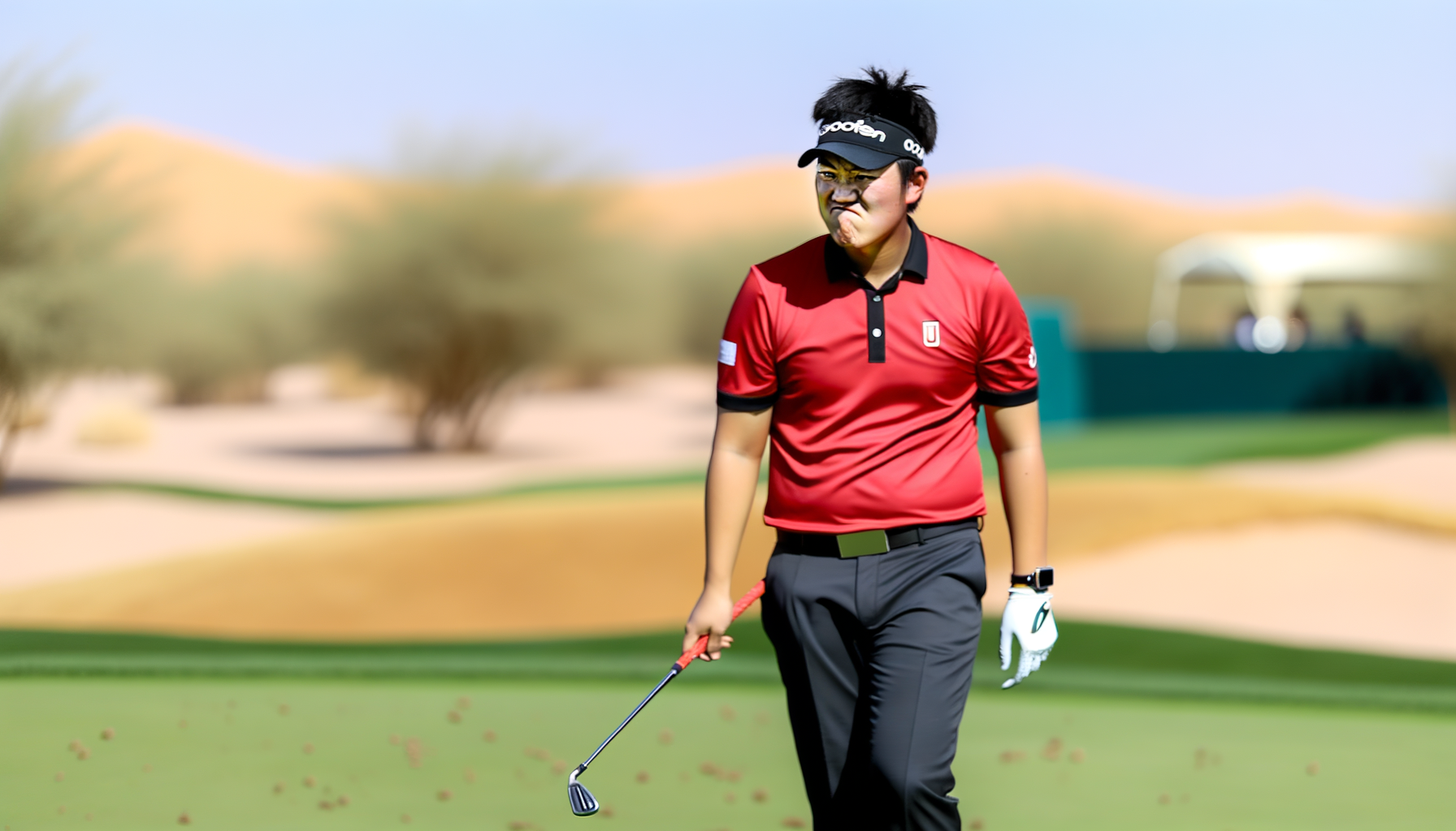 Tiger Woods Faces Struggles At Dubai Desert Classic