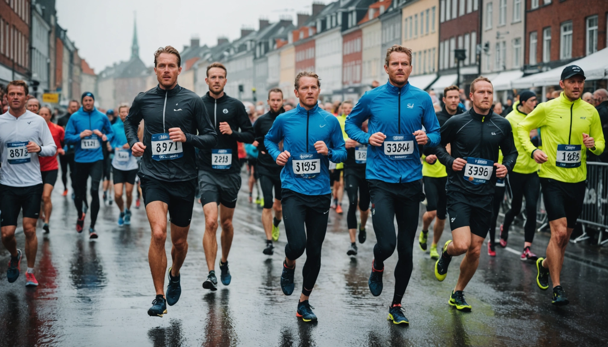 Regn og torden truer københavns halvmaraton 2024