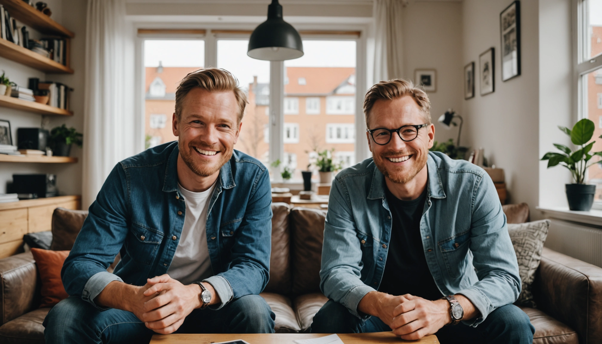 Magnus Haugaard flytter sammen med kæresten Pelle Storgaard