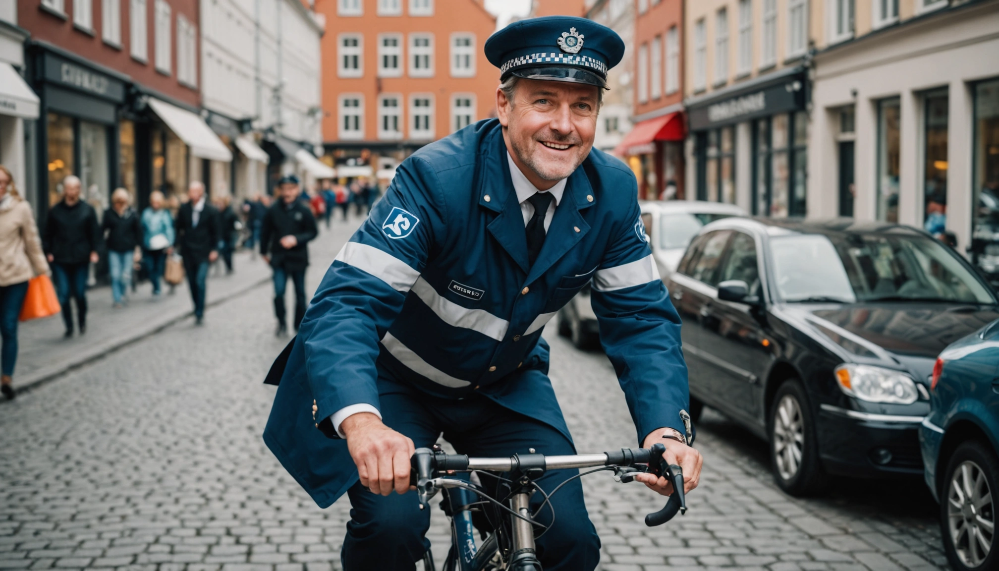 Fra chef til parkeringsvagt: en rejse mod livsglæde