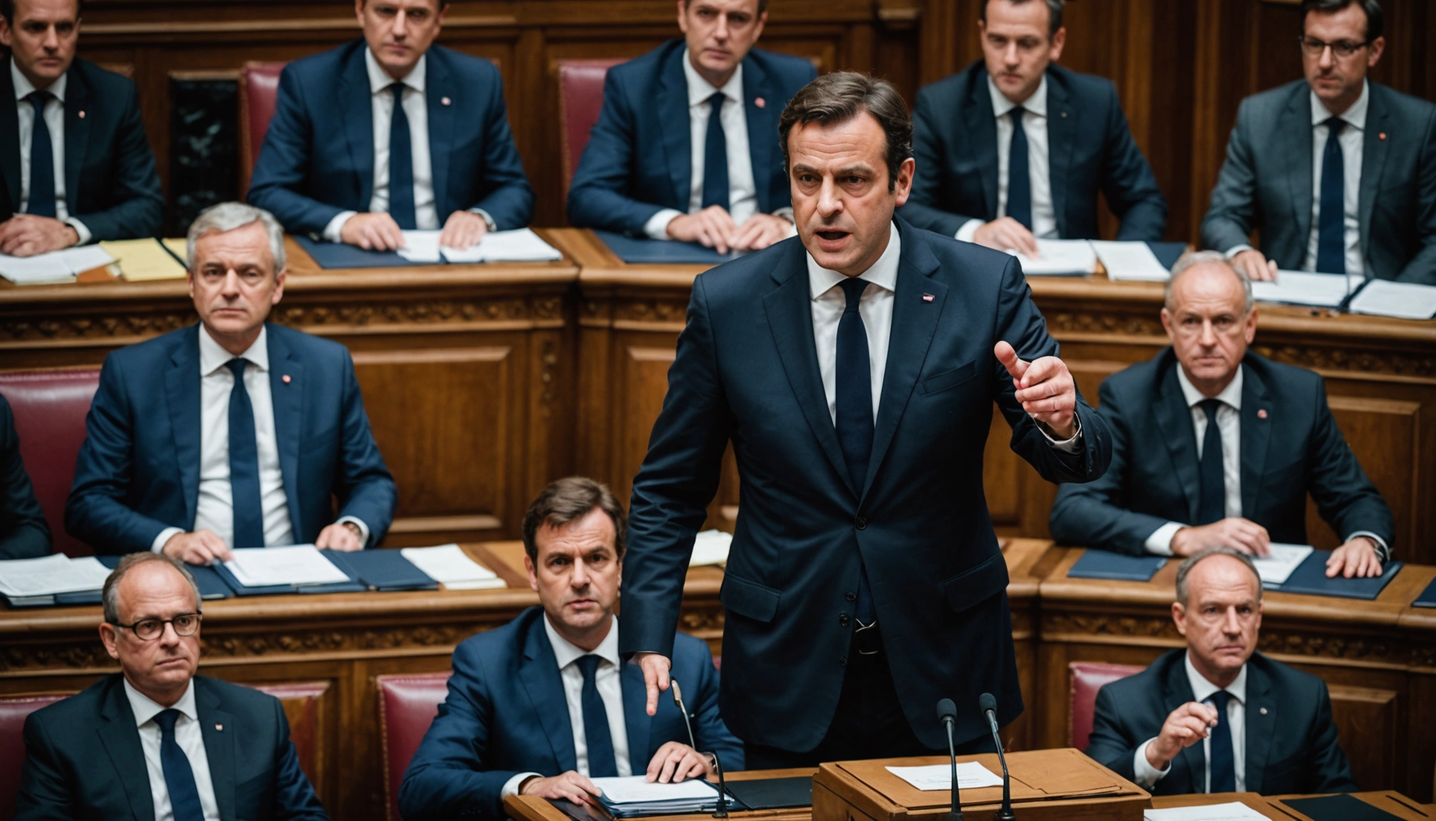 Frankrigs premierminister væltet i tillidsafstemning