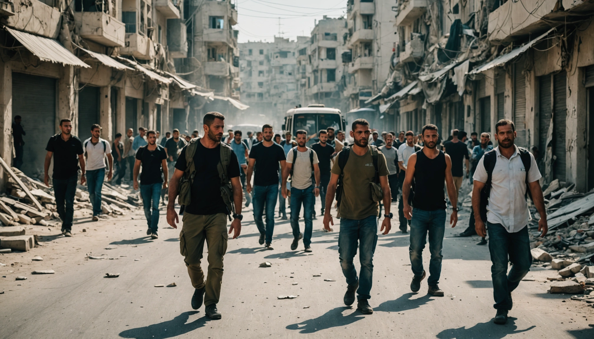 Israels midlertidige transitrute i Gaza by forklaret