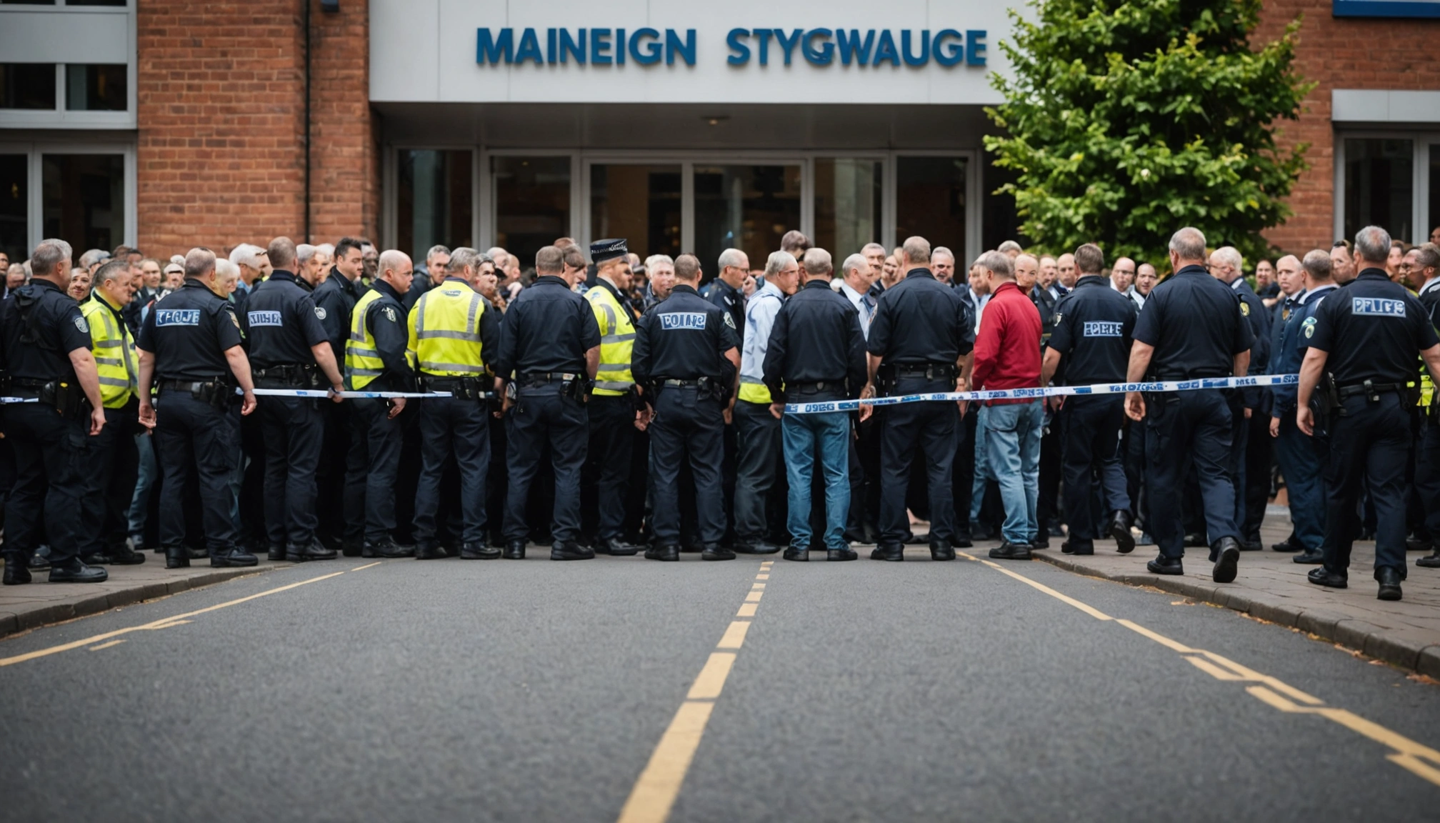 Alvorlig hændelse ved synagoge i Manchester skaber uro