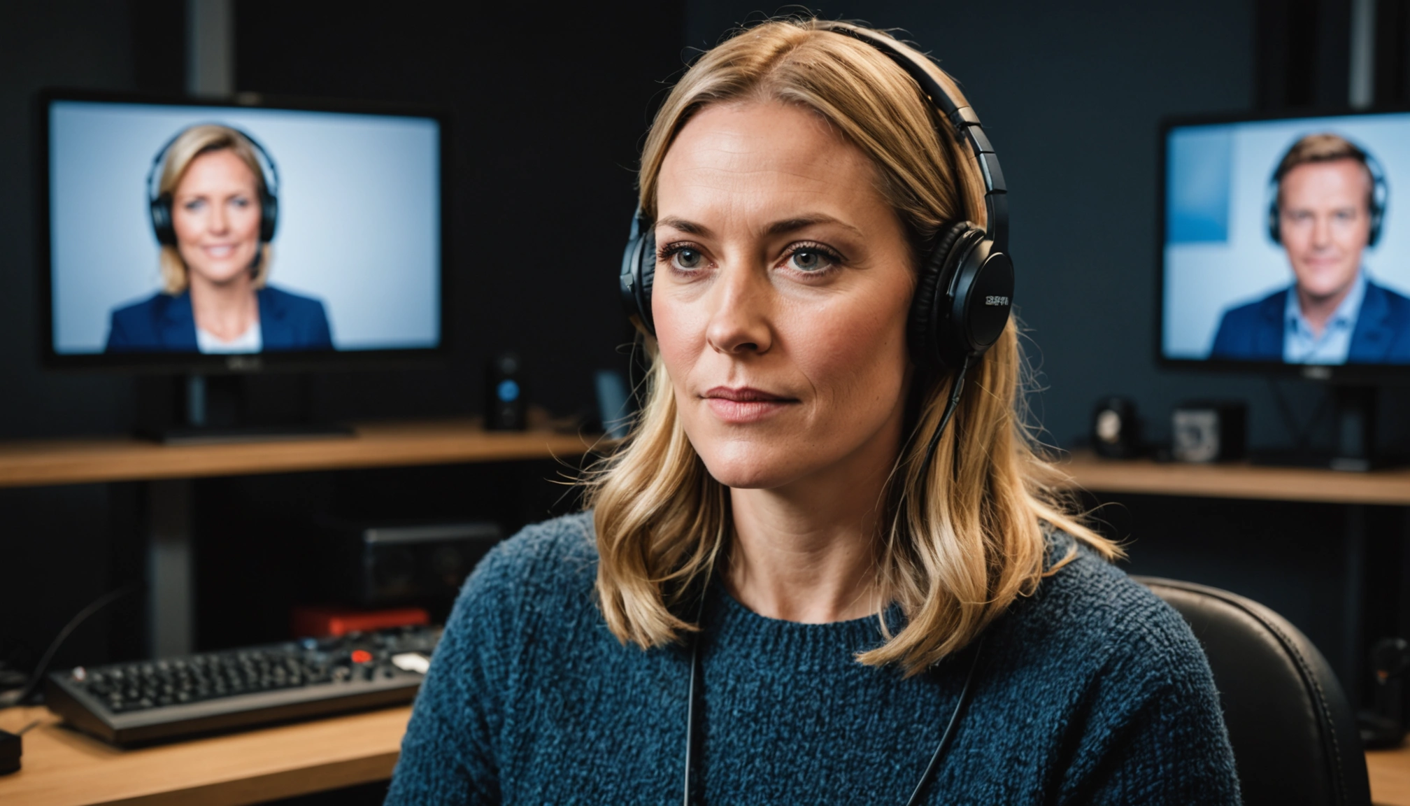 Signe Vadgaard: Fra nervøs debut til premier league-vært