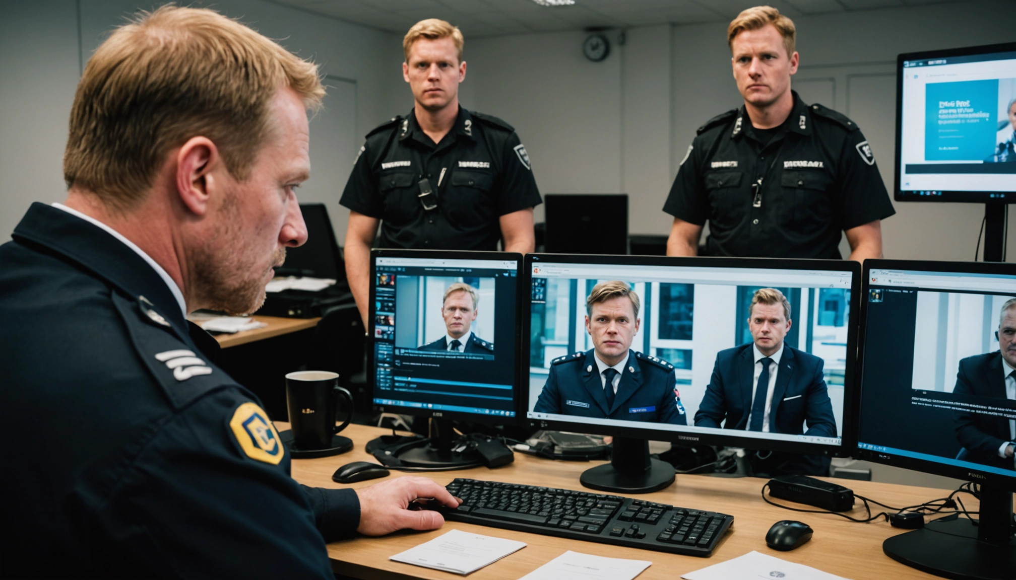 Norsk politi undersøger trussel mod det røde parti