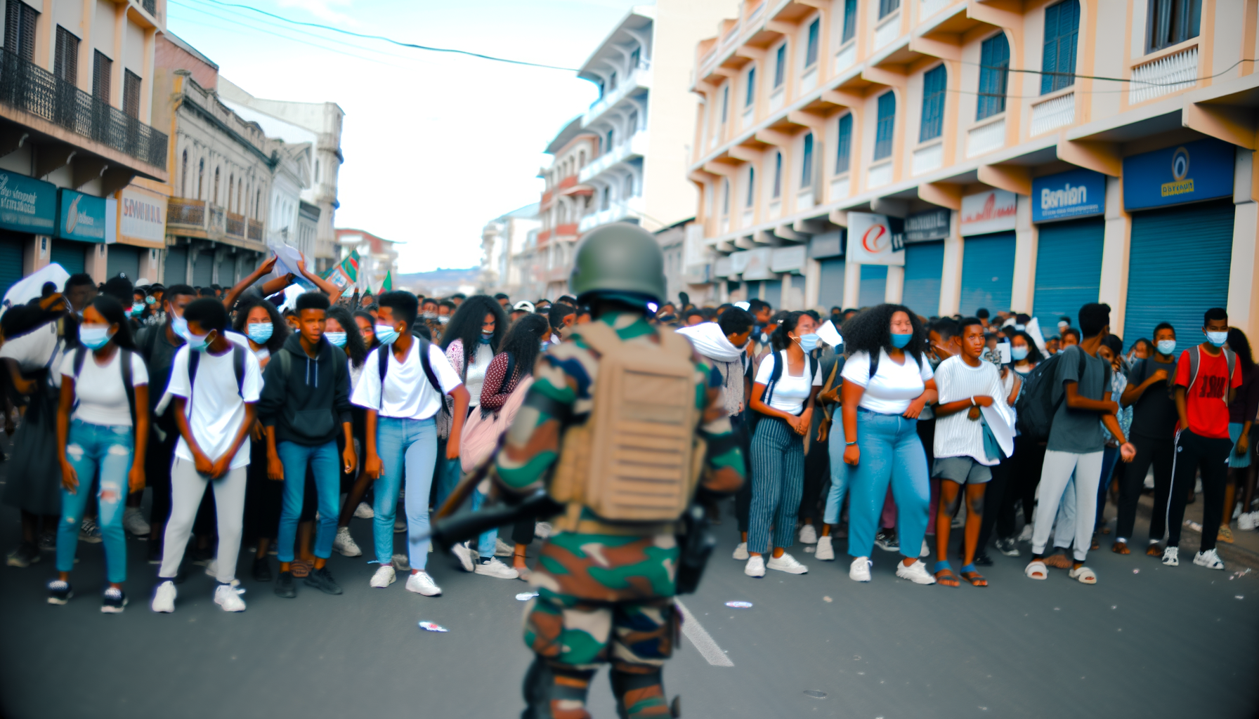 Air France-KLM stopper flyvninger til Madagaskar på grund af protester