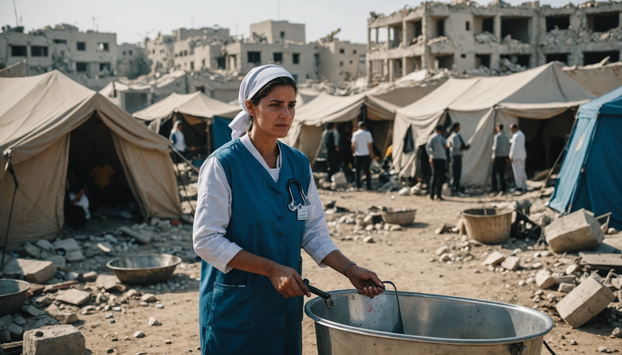Sygeplejerskens øjne på Gaza: En katastrofal humanitær krise