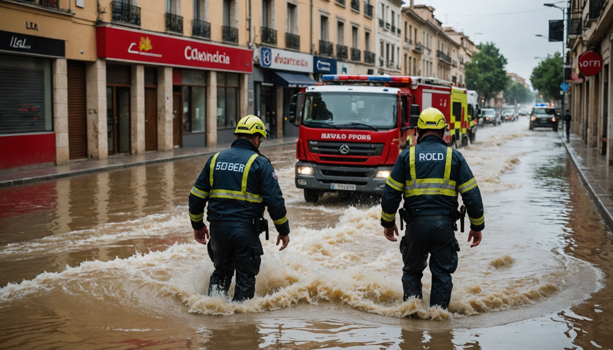 Ekstremt vejr i Spanien skaber alvorlige oversvømmelser
