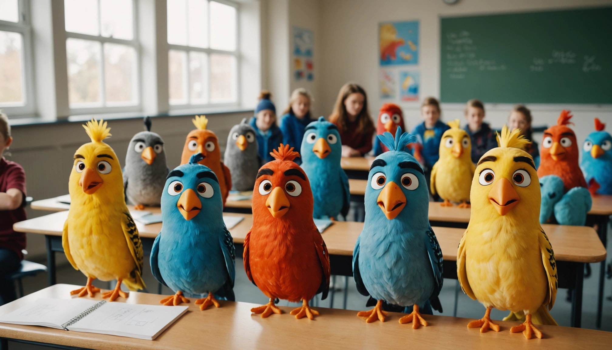 Hvordan 'Birds' bruger humor til at tage svære samtaler op