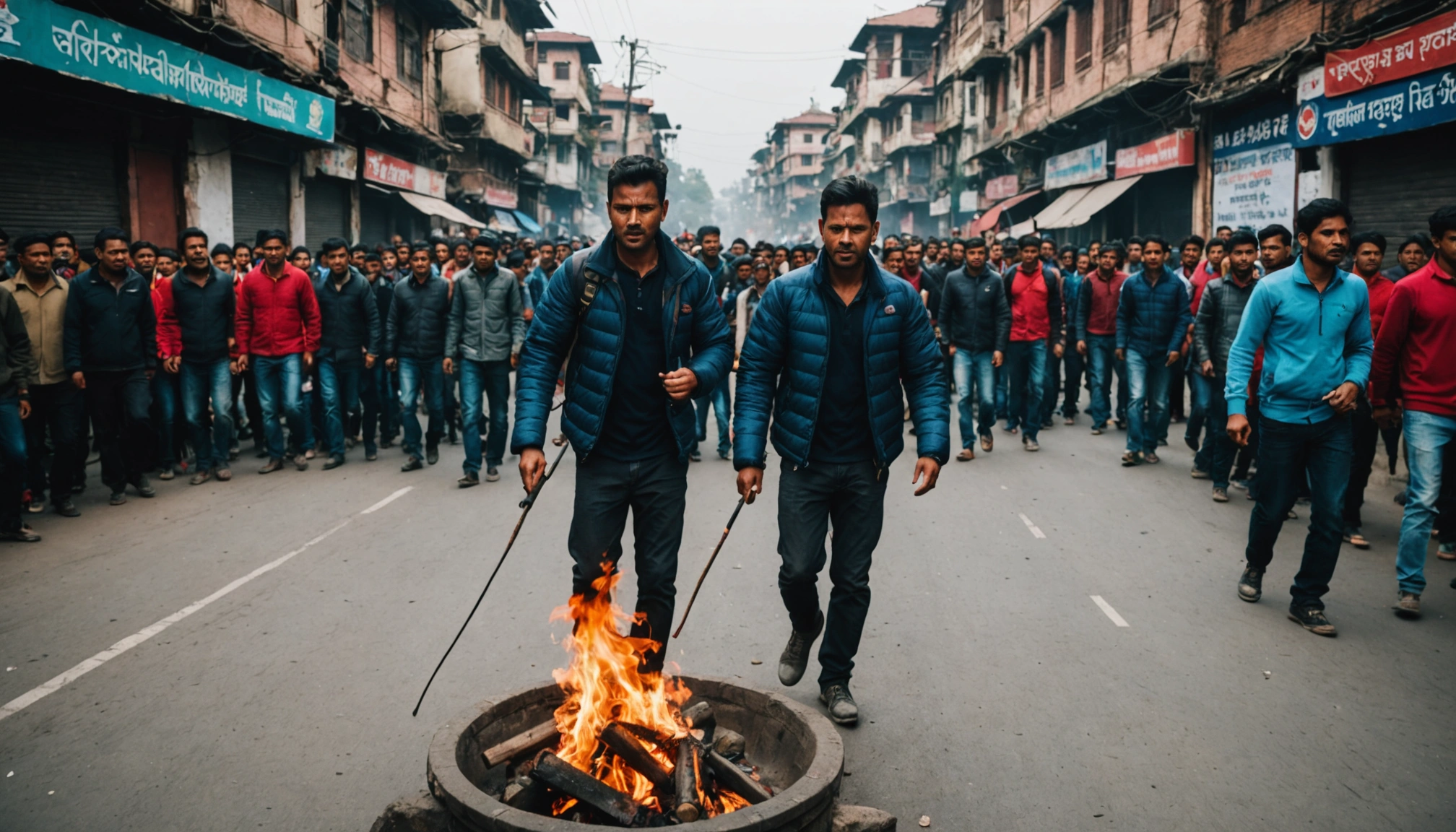 Voldsomme protester i Nepal efter forbud mod sociale medier