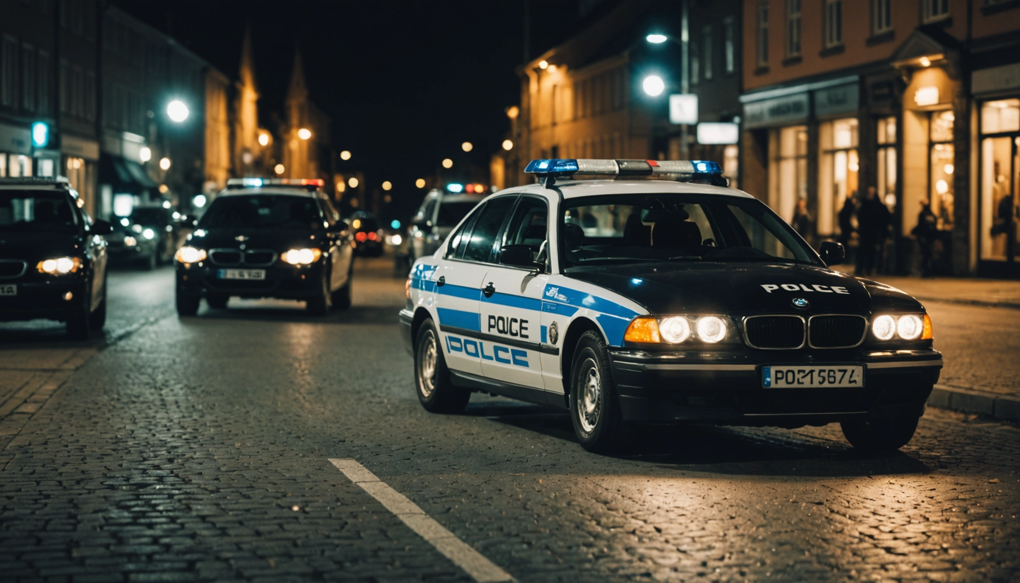 Politiet standser vanvidskørsel og anholder tre i Brøndby