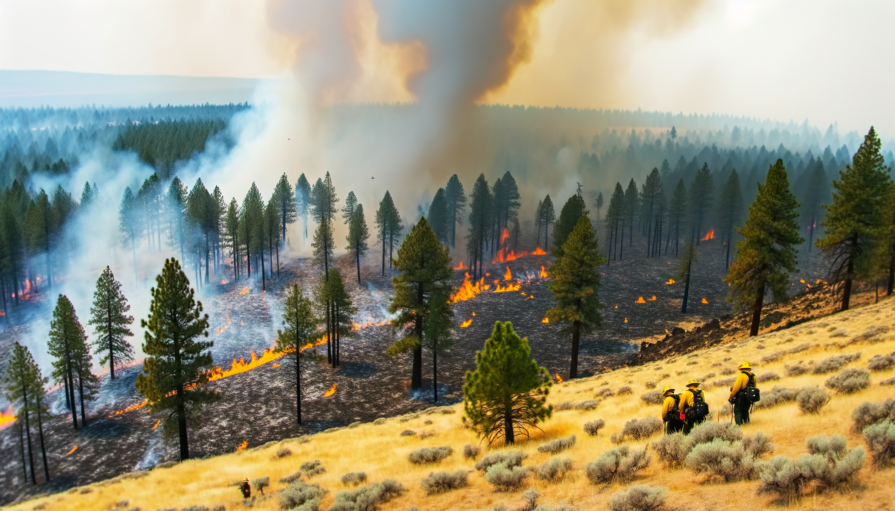 Naturbrande i det vestlige USA: årsager, konsekvenser og indsats