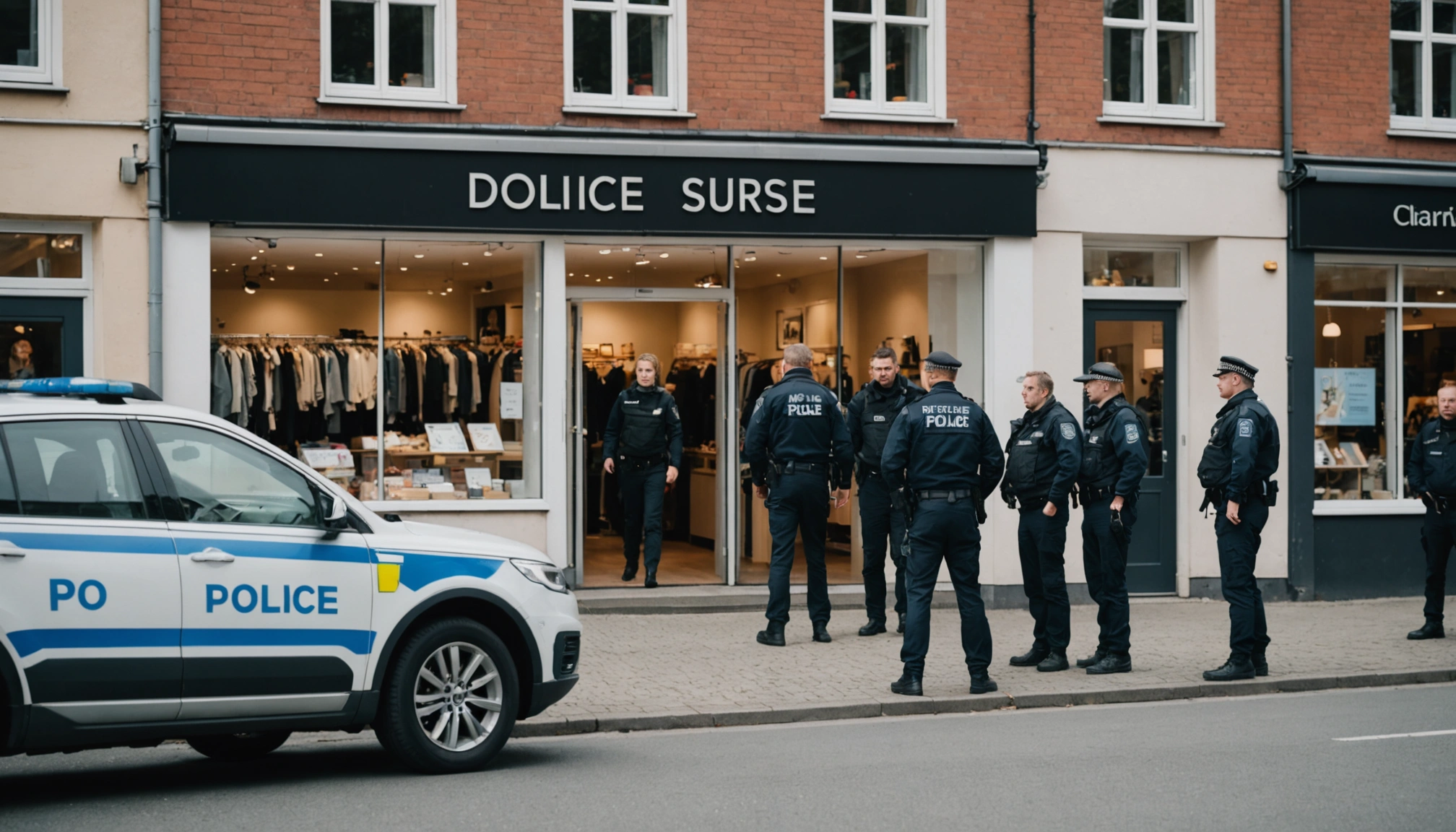 Eftermiddagsshopping endte i dramatik i Haderslev